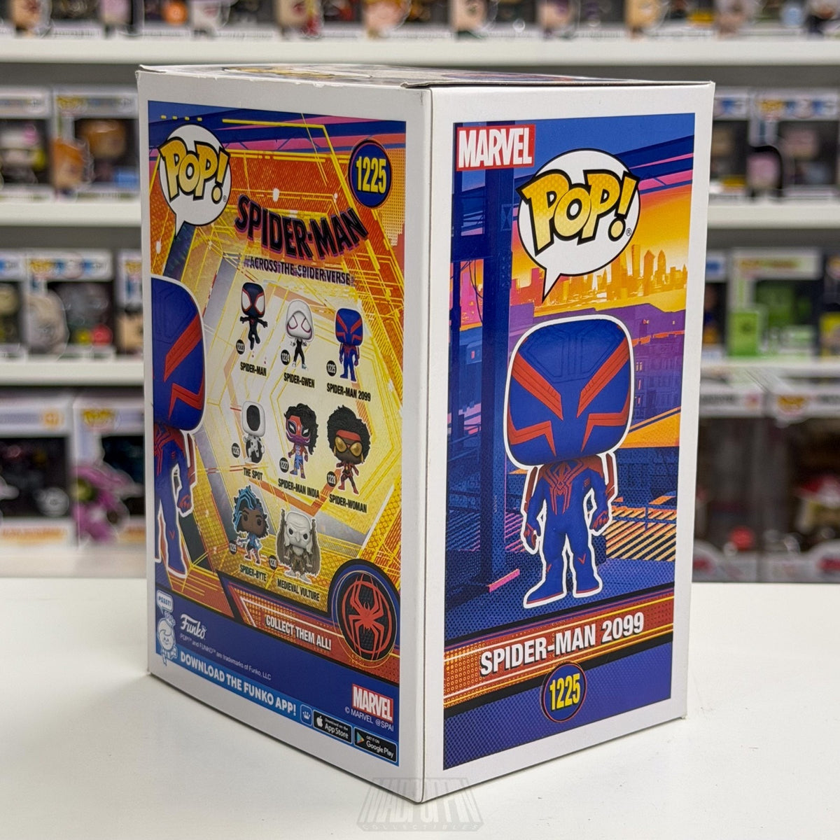 Funko Pop Marvel Across the Spider-Verse Spider-Man 2099 1225 Toy Vinyl Figure
