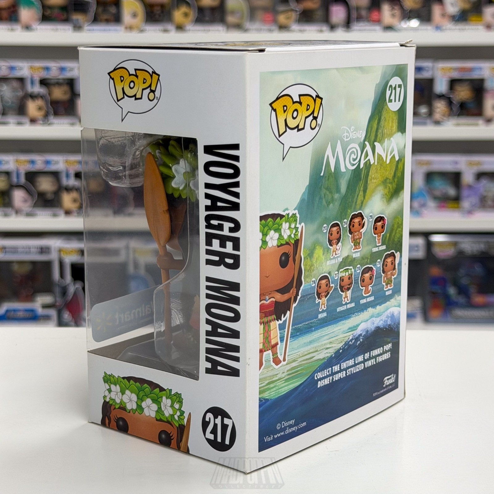Funko Pop Disney Moana Voyager Walmart 217 Polynesian Princess Toy Vinyl Figure