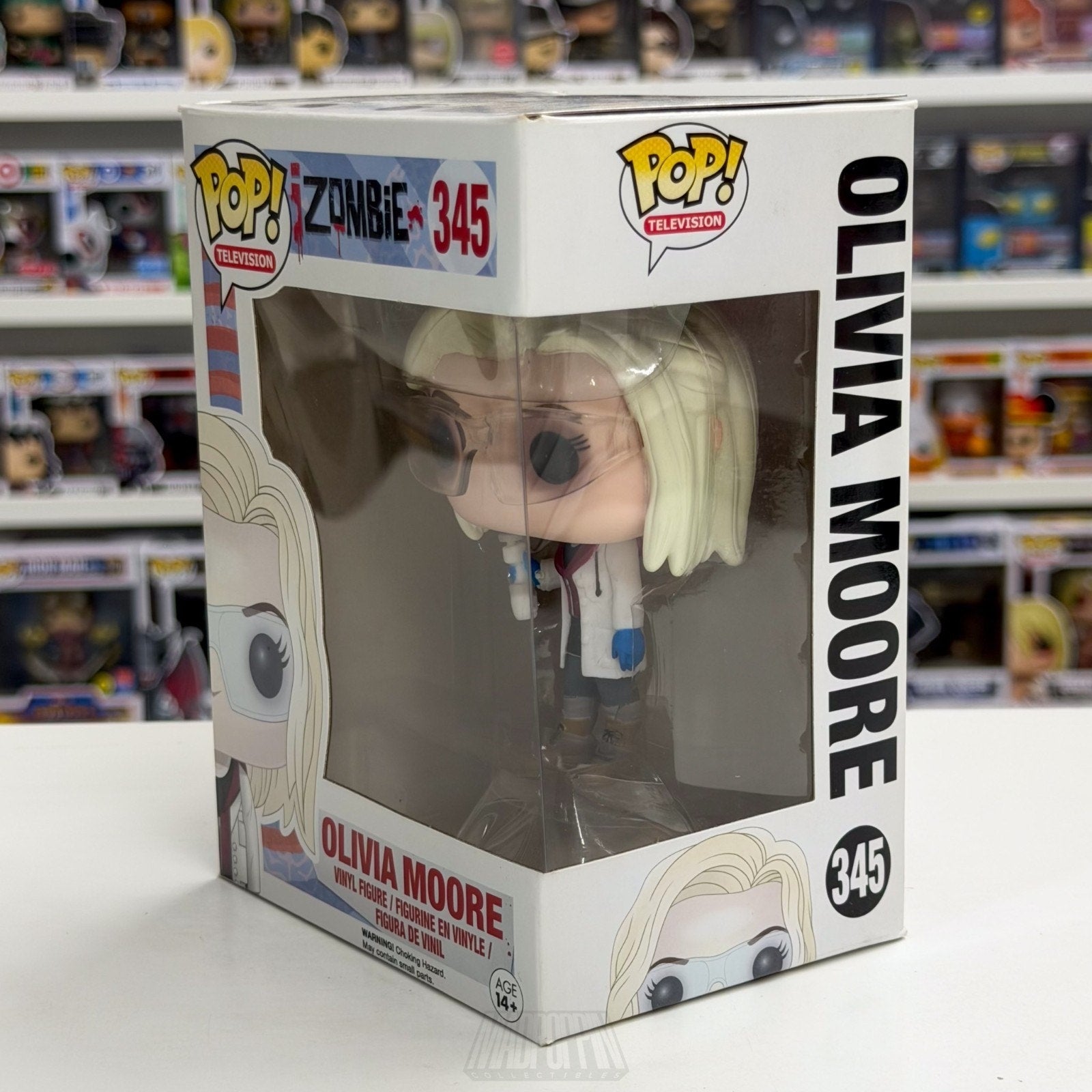 Funko Pop TV iZombie Olivia Moore 345 Supernatural Drama Series Toy Vinyl Figure