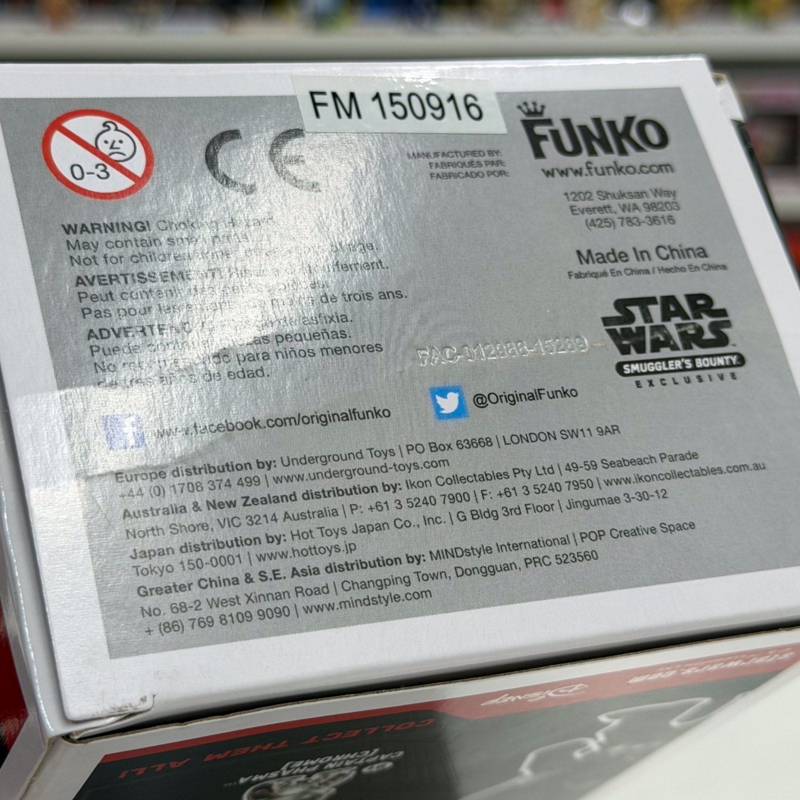 Funko Pop Star Wars TIE Fighter Pilot Smuggler's Bounty 89 Empire Vinyl Figure