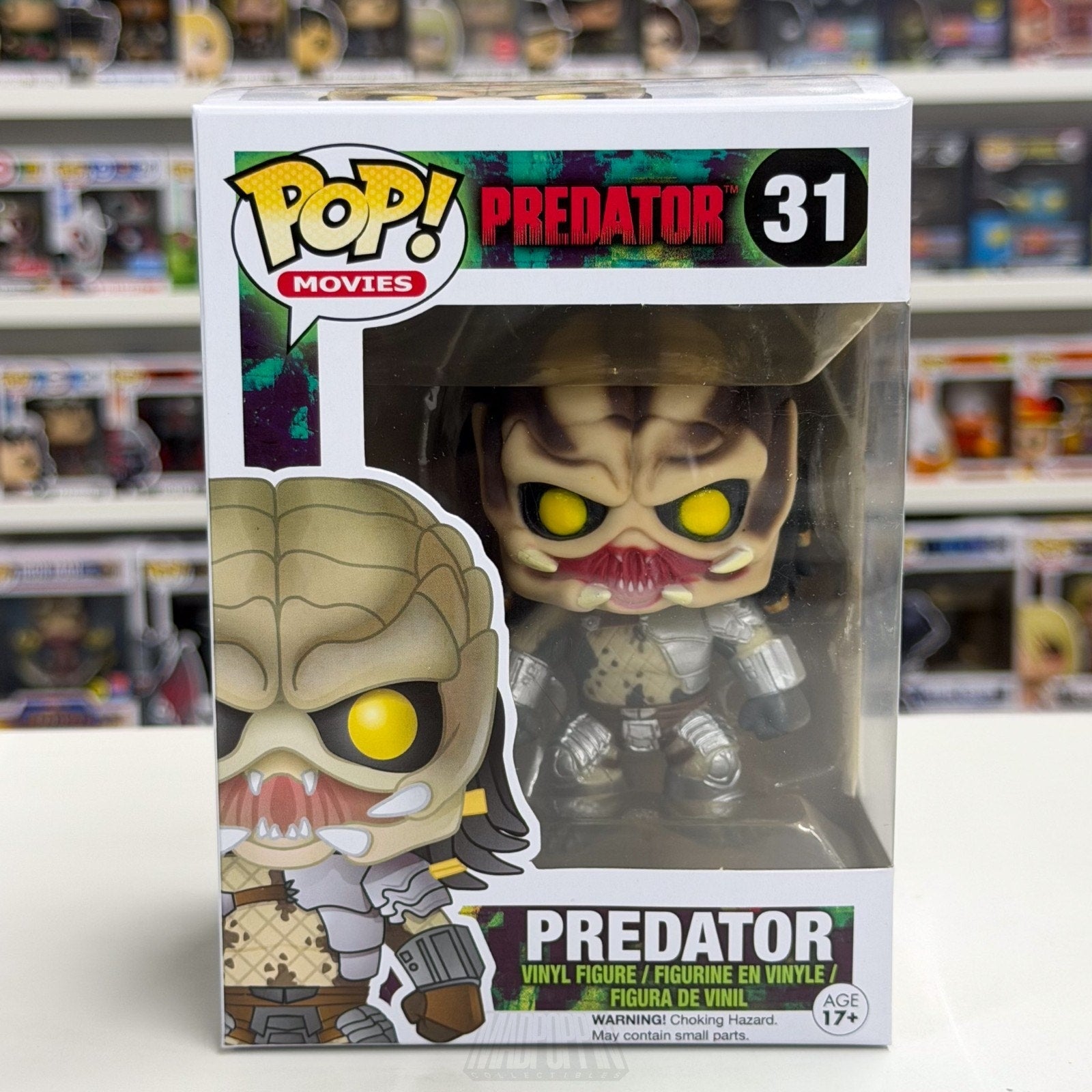 Funko Pop Movies Predator 31 Hunt Yautja Alien Species SciFi Horror Vinyl Figure