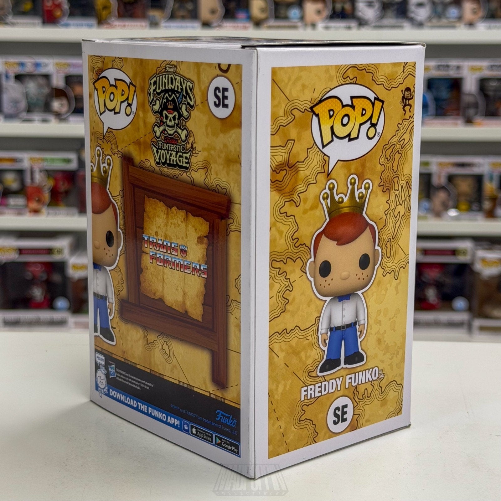 Funko Pop Fundays Funtastic Voyage Freddy as Jazz SE Transformers Vinyl Figure