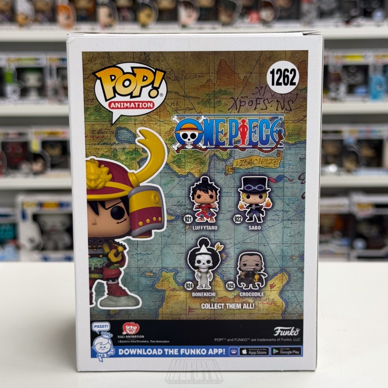 Funko Pop Anime One Piece Armored Luffy Special Edition Chase 1262 Vinyl Figure