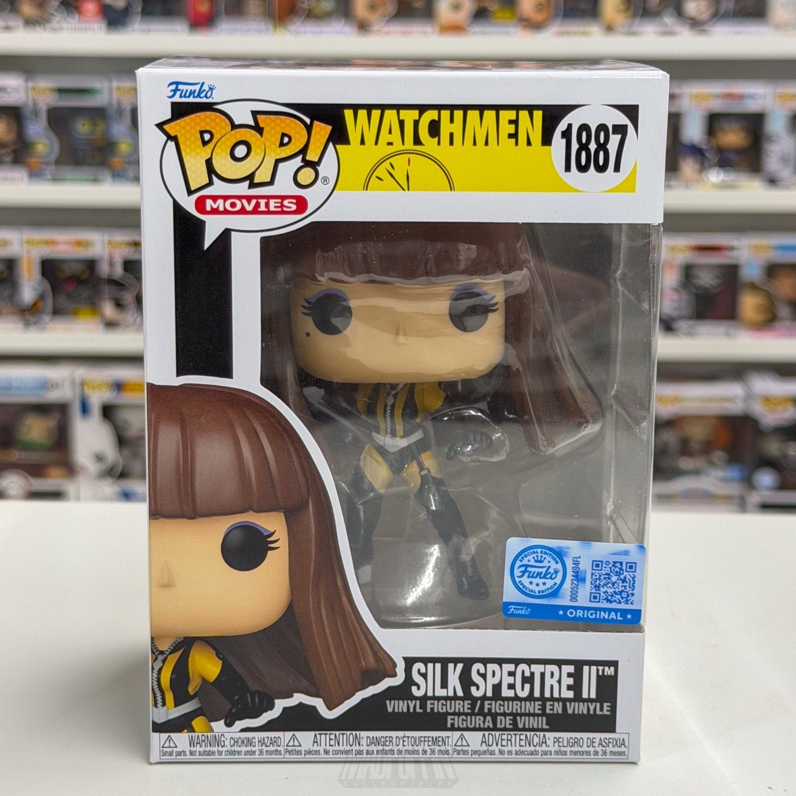 Funko Pop DC Comics Movies Watchmen Silk Spectre II Exclusive 1887 Vinyl Figure