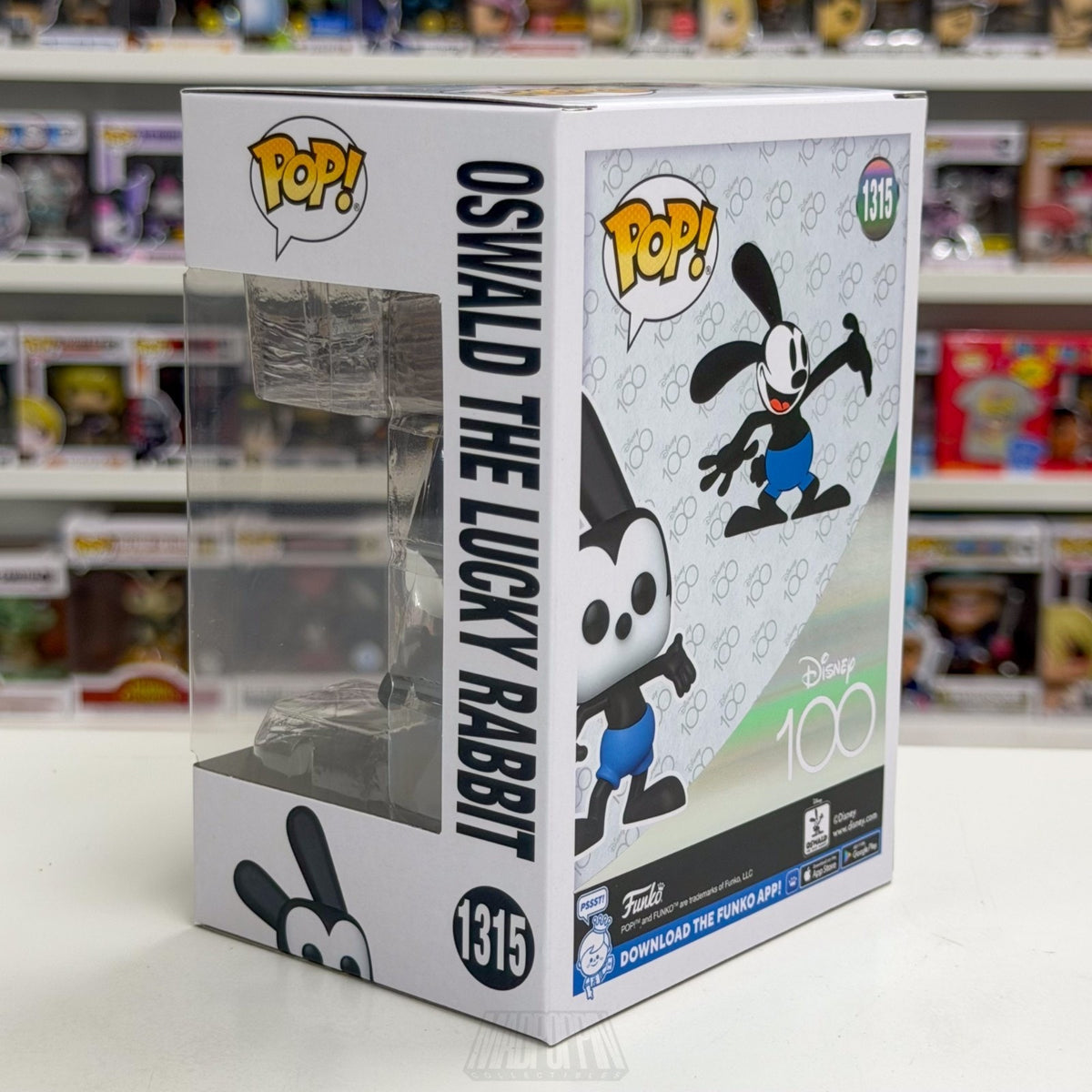 Funko Pop Disney 100 Oswald the Lucky Rabbit 1315 Ozzie Animation Vinyl Figure