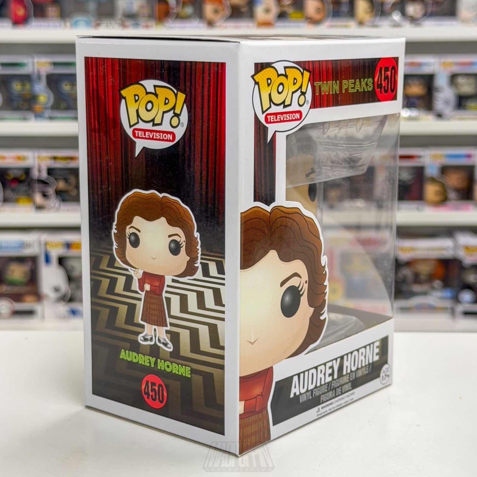 Funko Pop TV Twin Peaks Audrey Horne 450 Vaulted Rare Mystery Drama Vinyl Figure