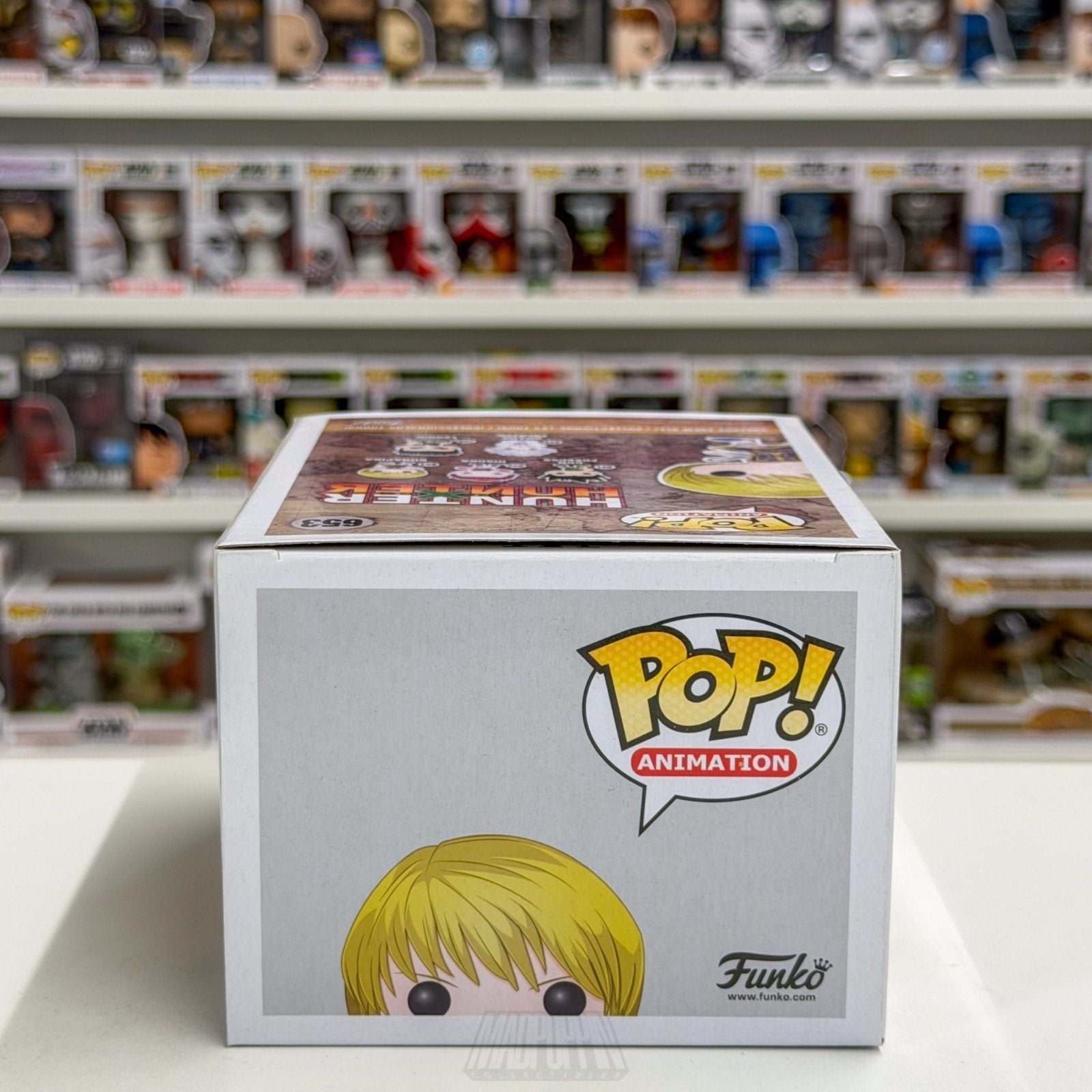 Funko Pop Anime Hunter x Hunter Kurapika 653 Japanese Manga Toy Vinyl Figure