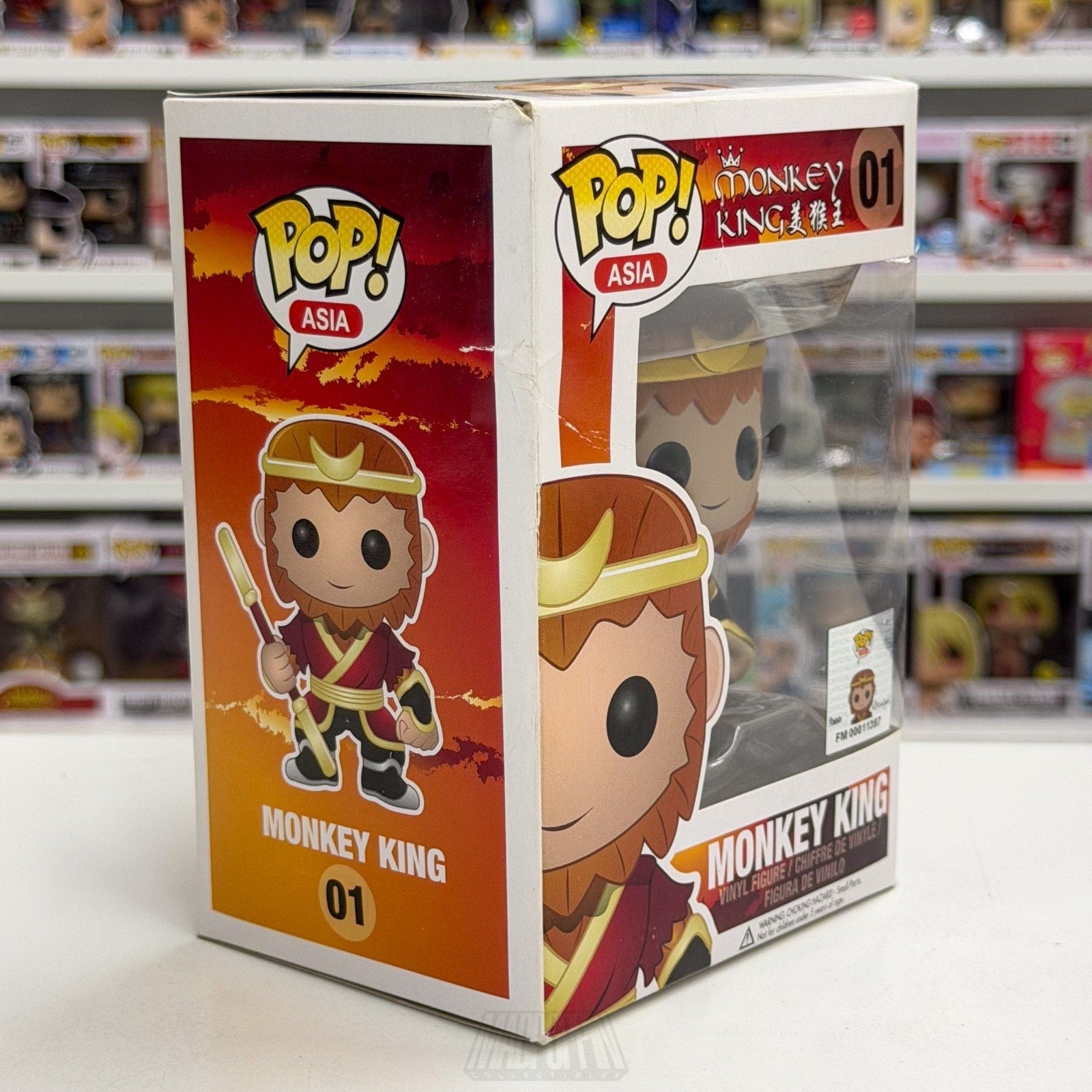 Funko Pop Asia Monkey King 01 MindStyle Chinese Mythology Legend Vinyl Figure
