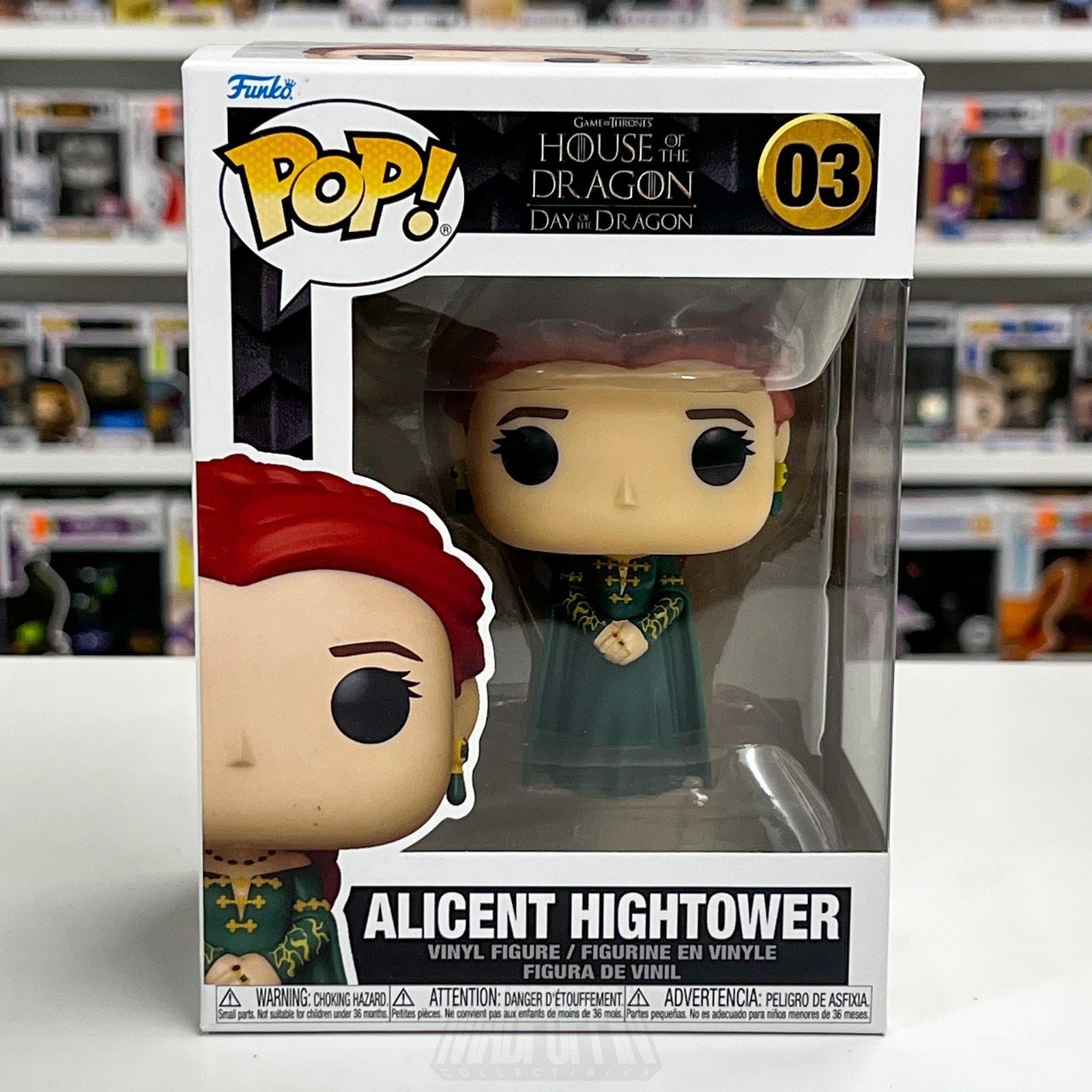Funko Pop TV HBO House of the Dragon Alicent Hightower 03 Vinyl Figure