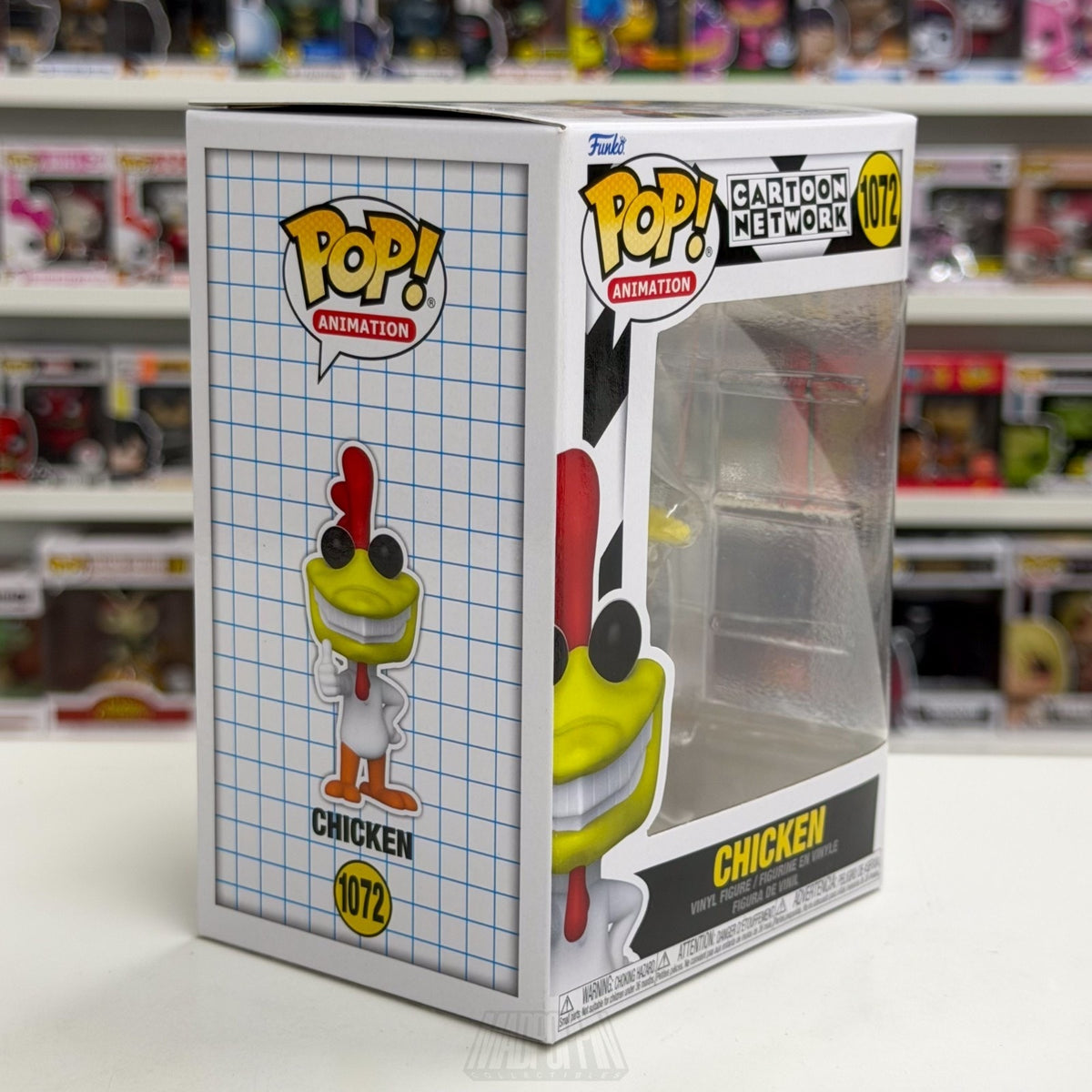 Funko Pop Animation Cartoon Network Chicken 1072 Comedy Sitcom Toy Vinyl Figure