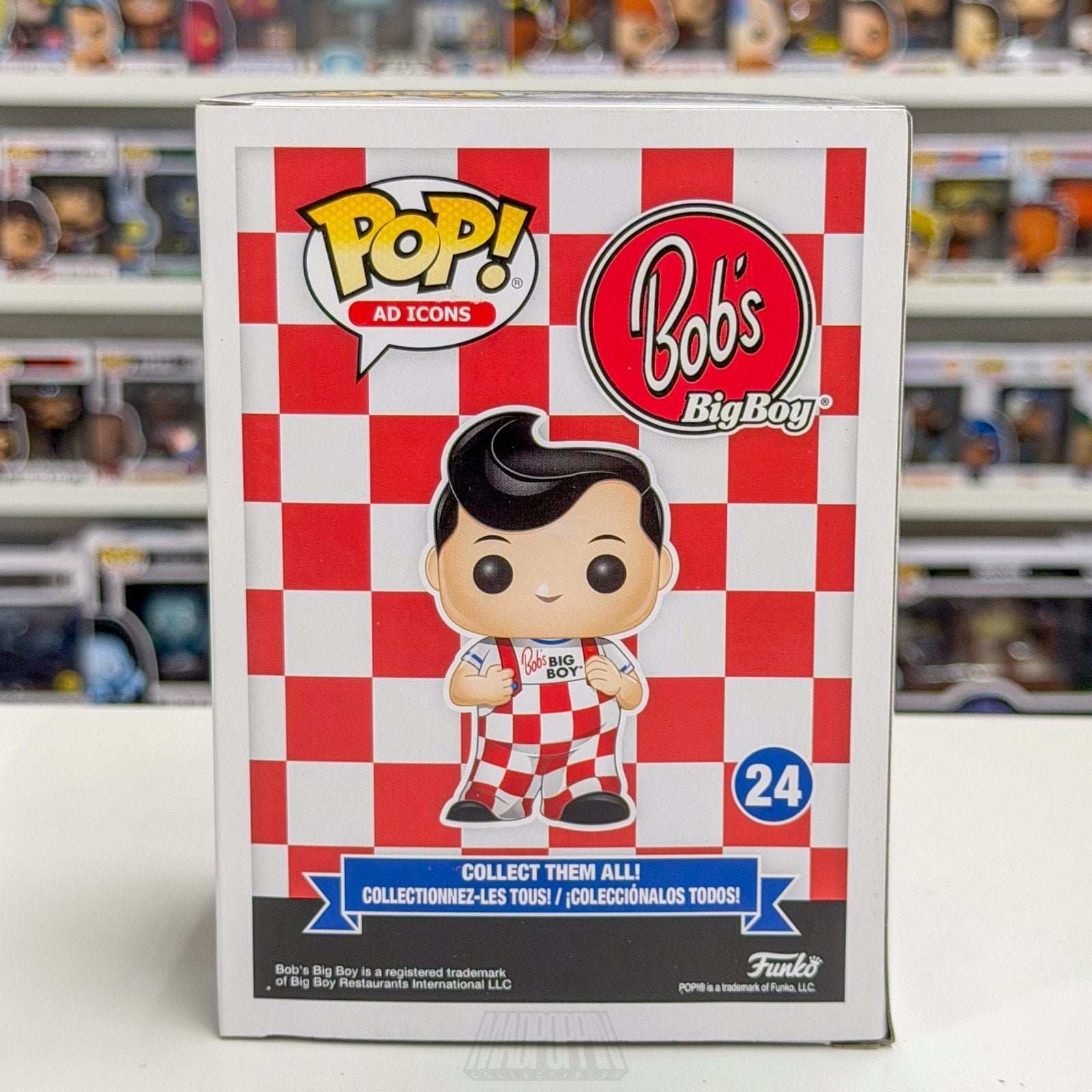 Funko Pop Ad Icons Bob's Big Boy 24 Burger Restaurant Vaulted Rare Vinyl Figure