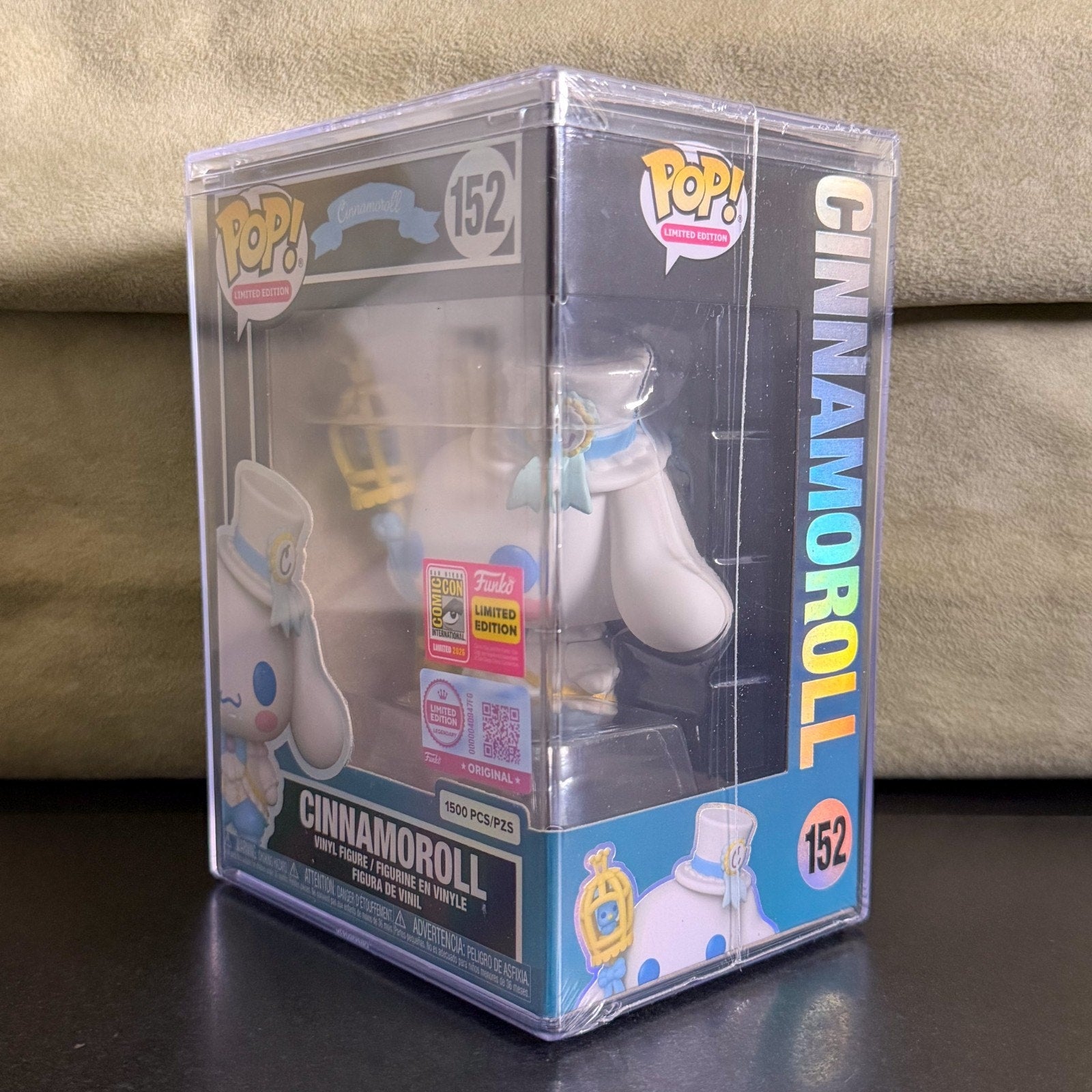 Funko Pop Sanrio Cinnamoroll 152 SDCC 2026 LE 1500 PCS Kawaii Toy Vinyl Figure