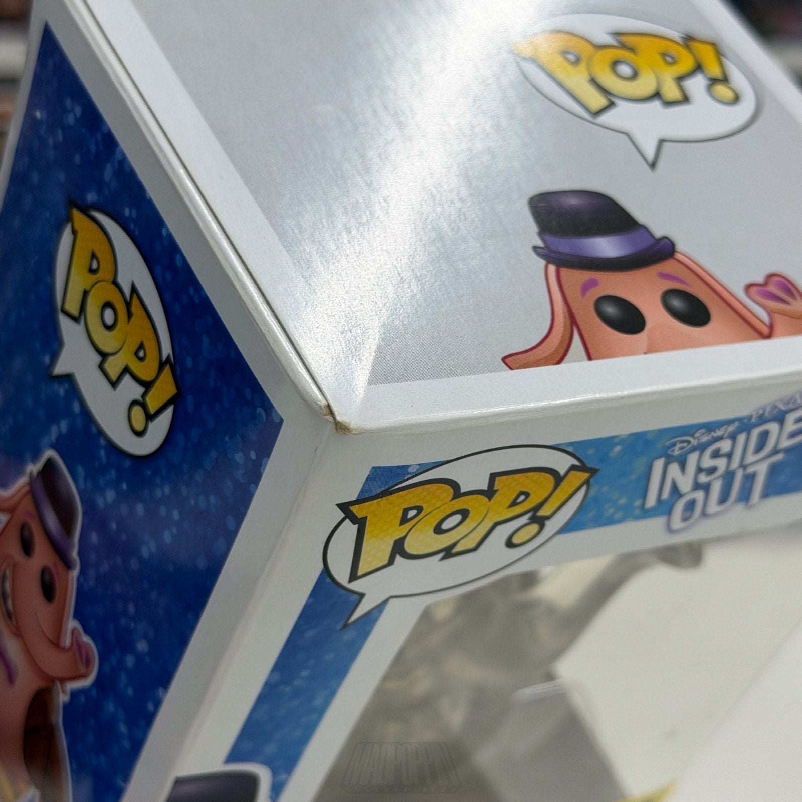 Funko Pop Disney Pixar Inside Out Bing Bong Clear Hot Topic 137 Toy Vinyl Figure