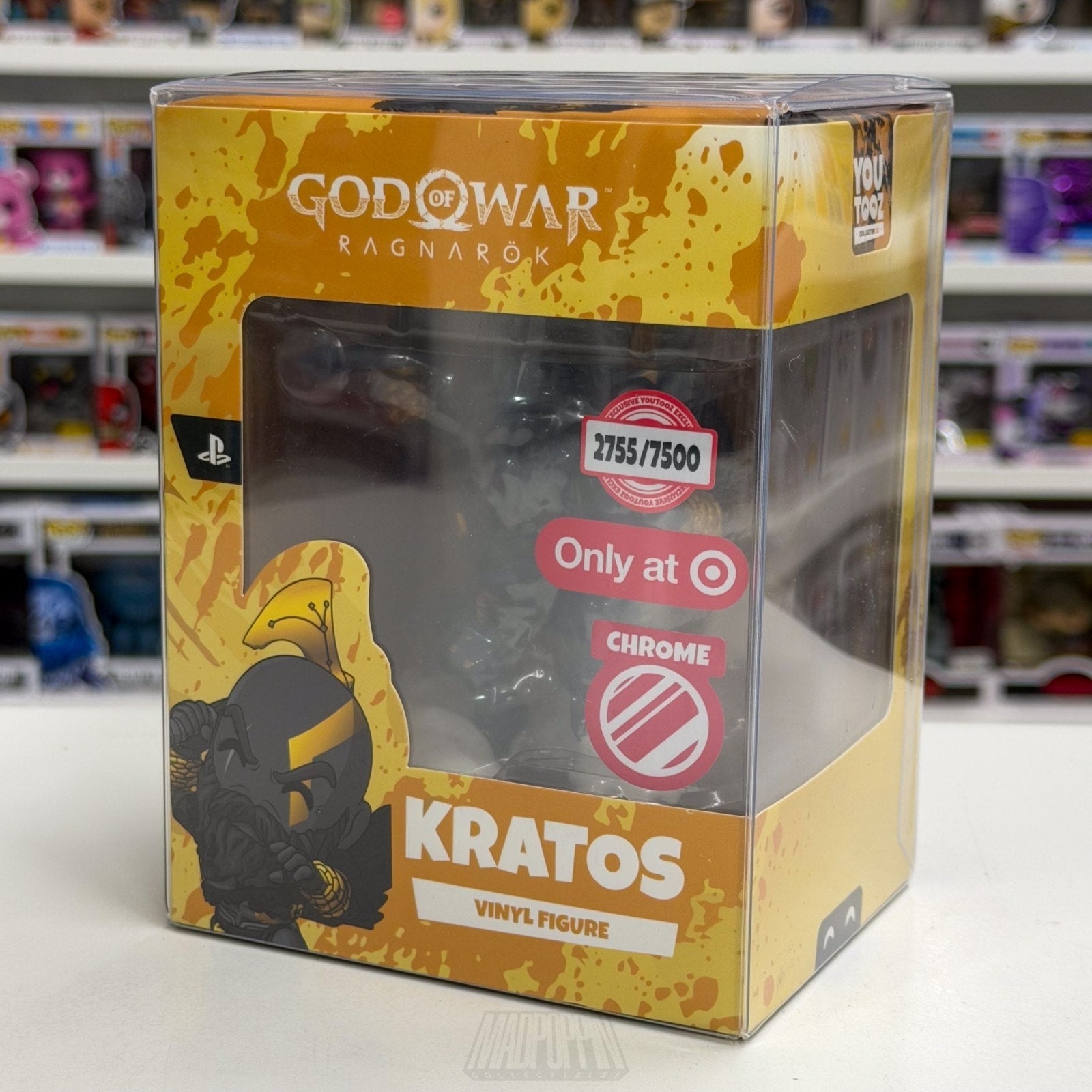 Youtooz God of War Ragnarok Chrome Target Exclusive 2755/7500 Toy Vinyl Figure