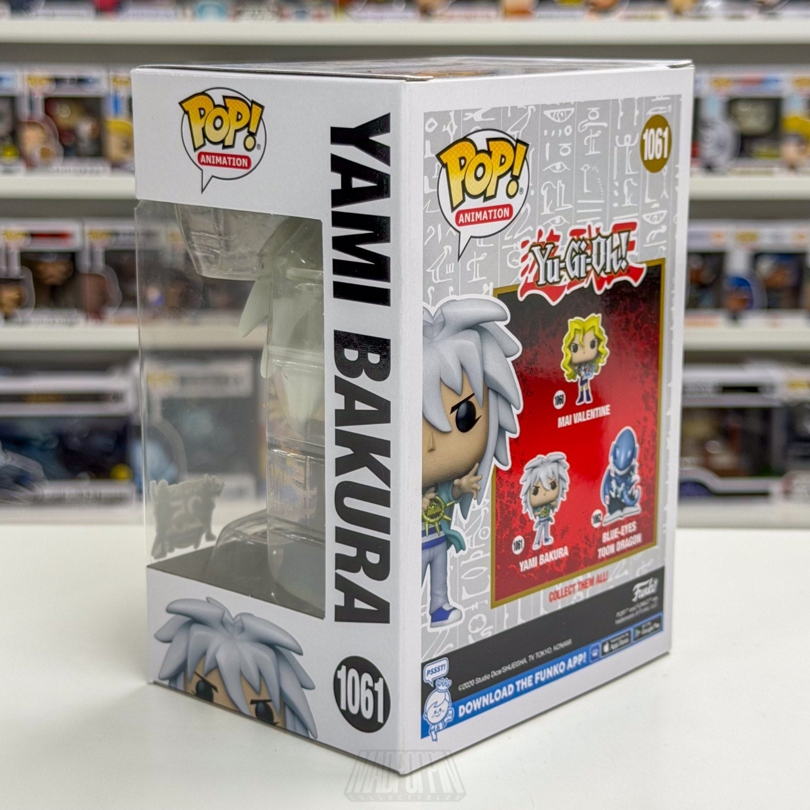 Funko Pop Anime Yu-Gi-Oh Yami Bakura 1061 TCG Japanese Manga Toy Vinyl Figure