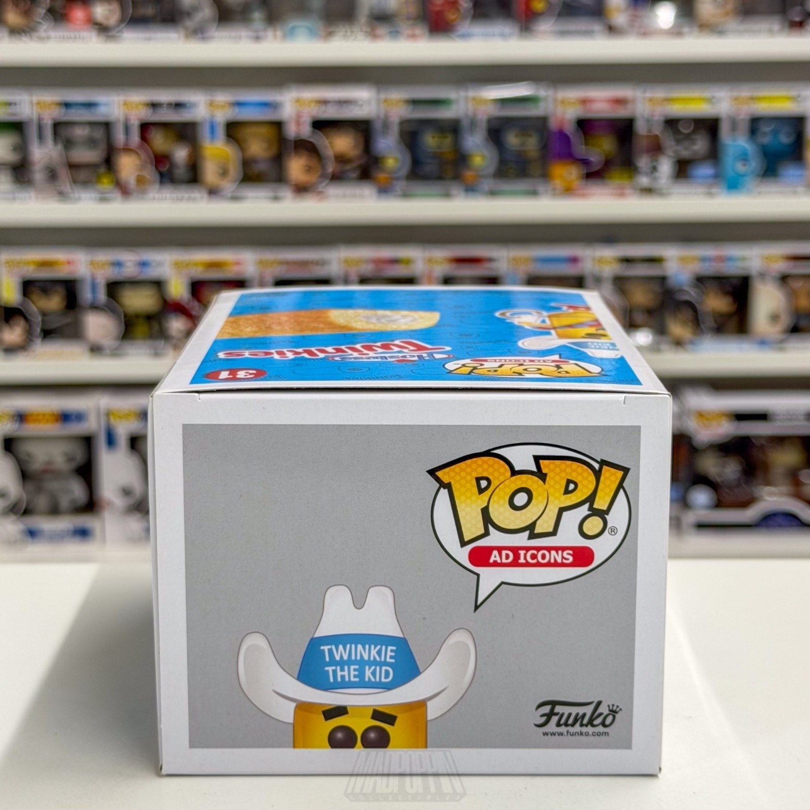 Funko Pop Ad Icons Twinkie the Kid Metallic Target 31 Snack Mascot Vinyl Figure