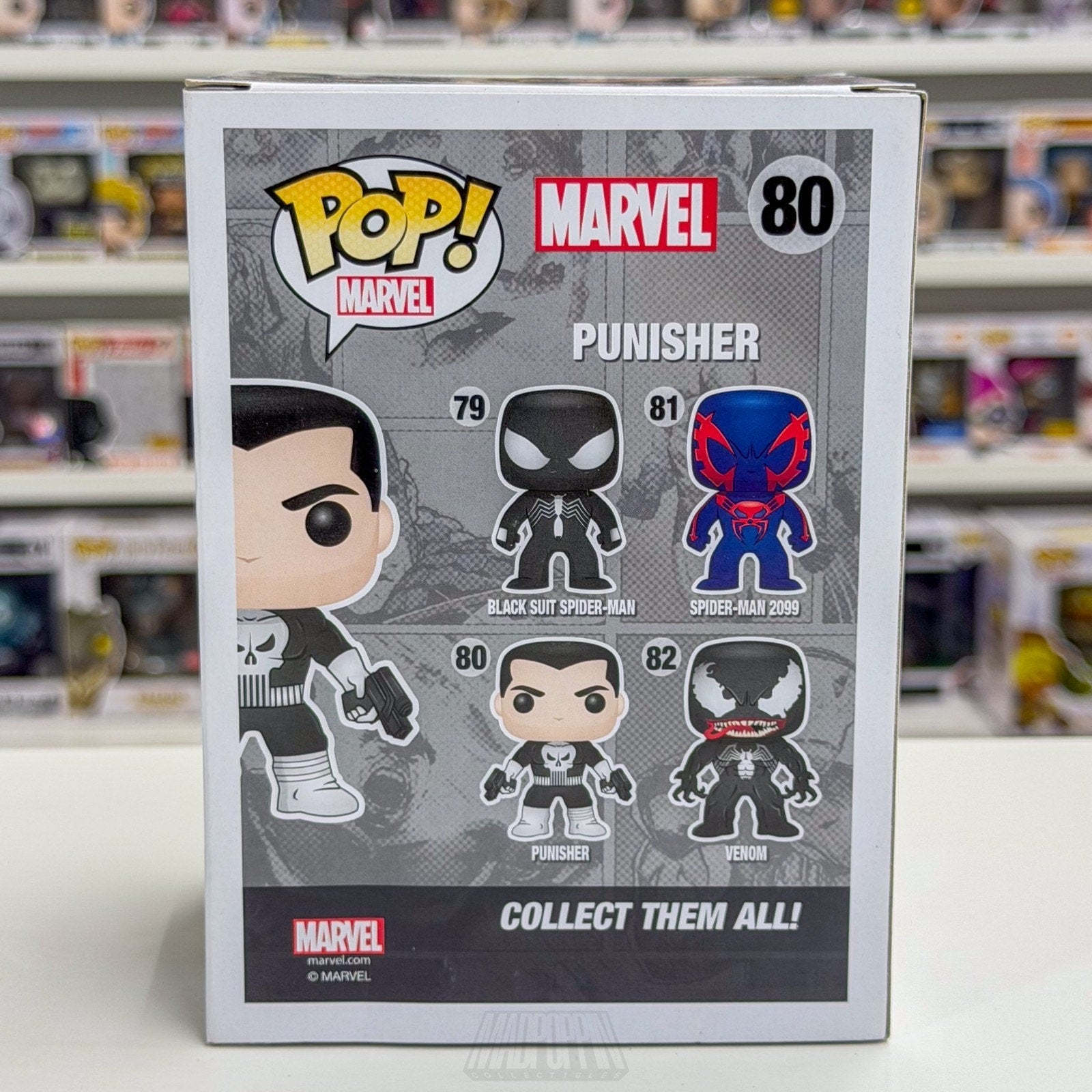 Funko Pop Marvel Punisher Walgreens 80 Frank Castle Antihero Vigilante Figure