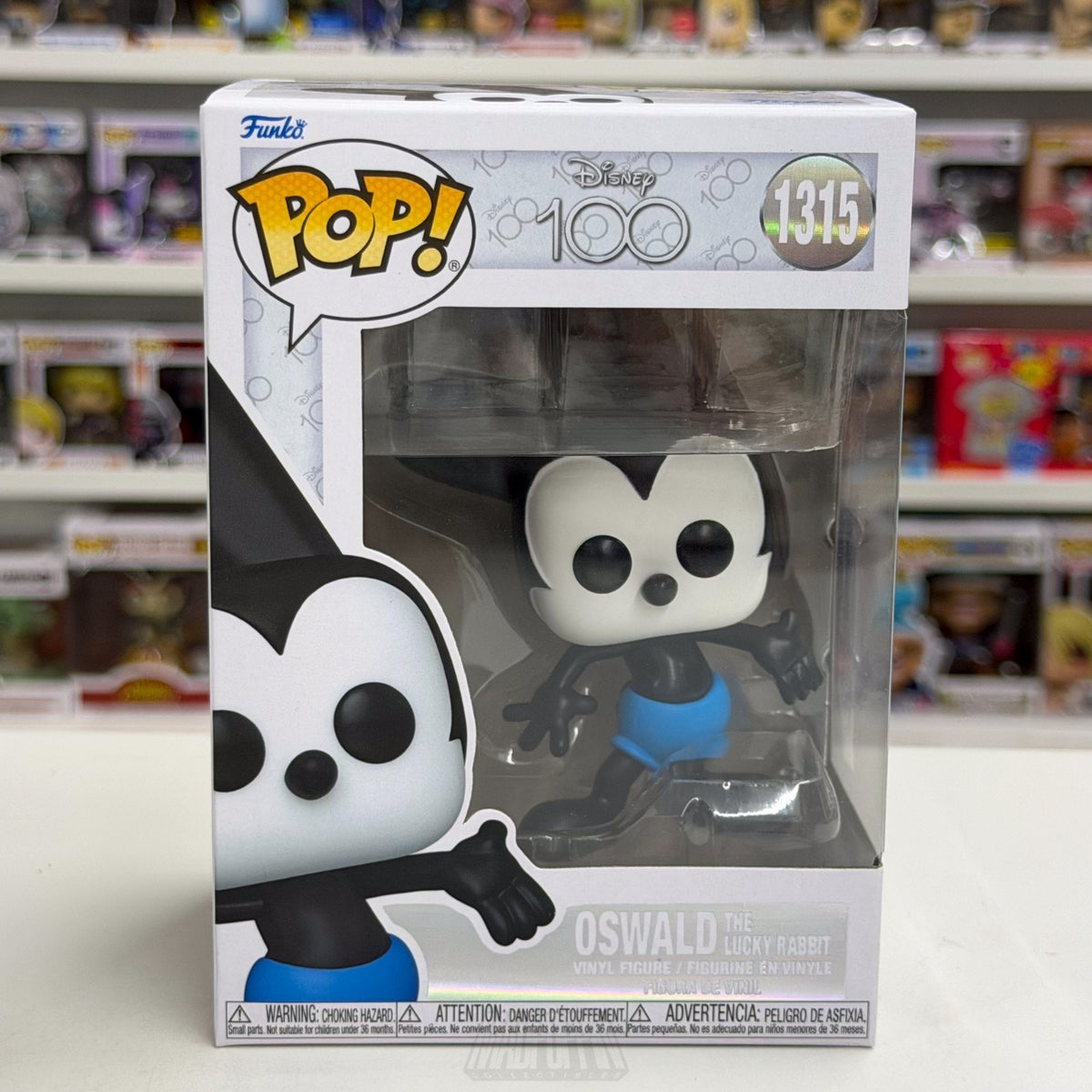 Funko Pop Disney 100 Oswald the Lucky Rabbit 1315 Ozzie Animation Vinyl Figure