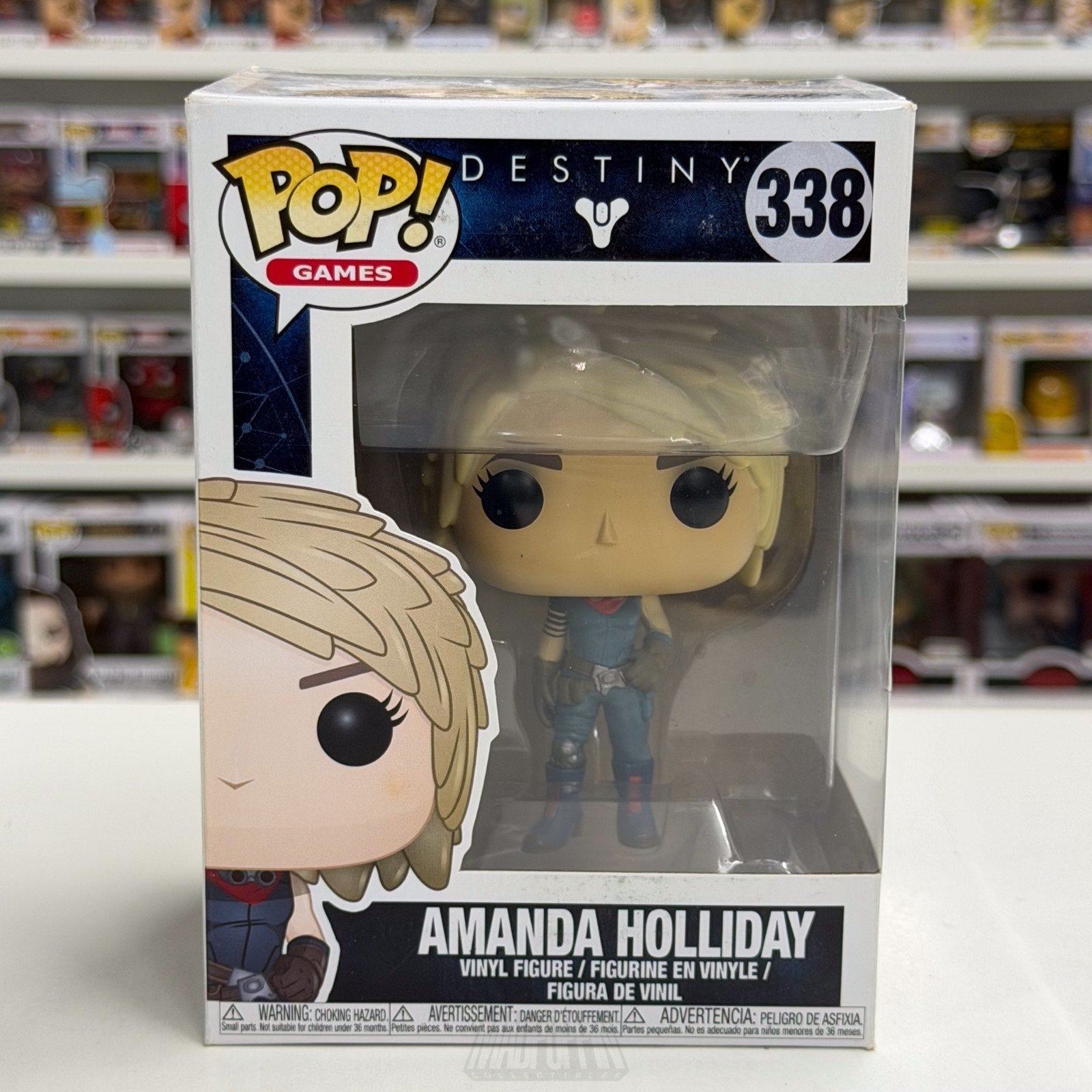 Funko Pop Games Destiny Amanda Holliday 338 Chief Shipwright NPC Vinyl Figure