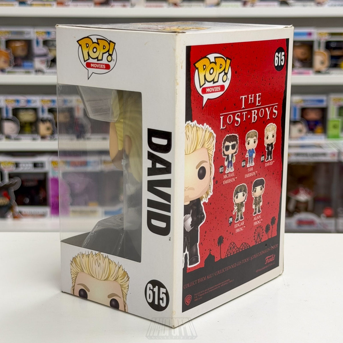 Funko Pop Movies The Lost Boys David w/Noodles 615 Vampire Horror Vinyl Figure