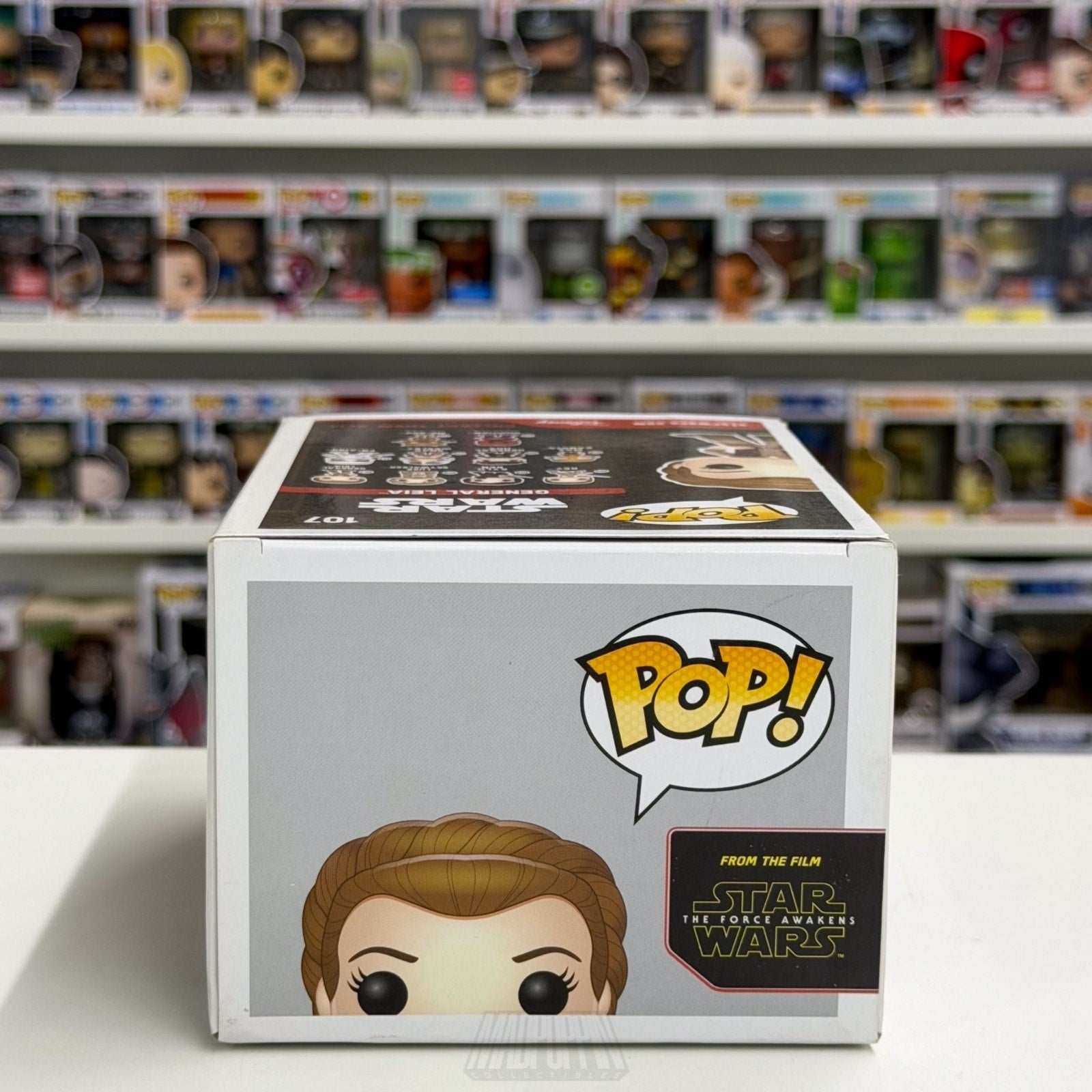 Funko Pop Star Wars Force Awakens General Leia 107 Jedi Princess Vinyl Figure