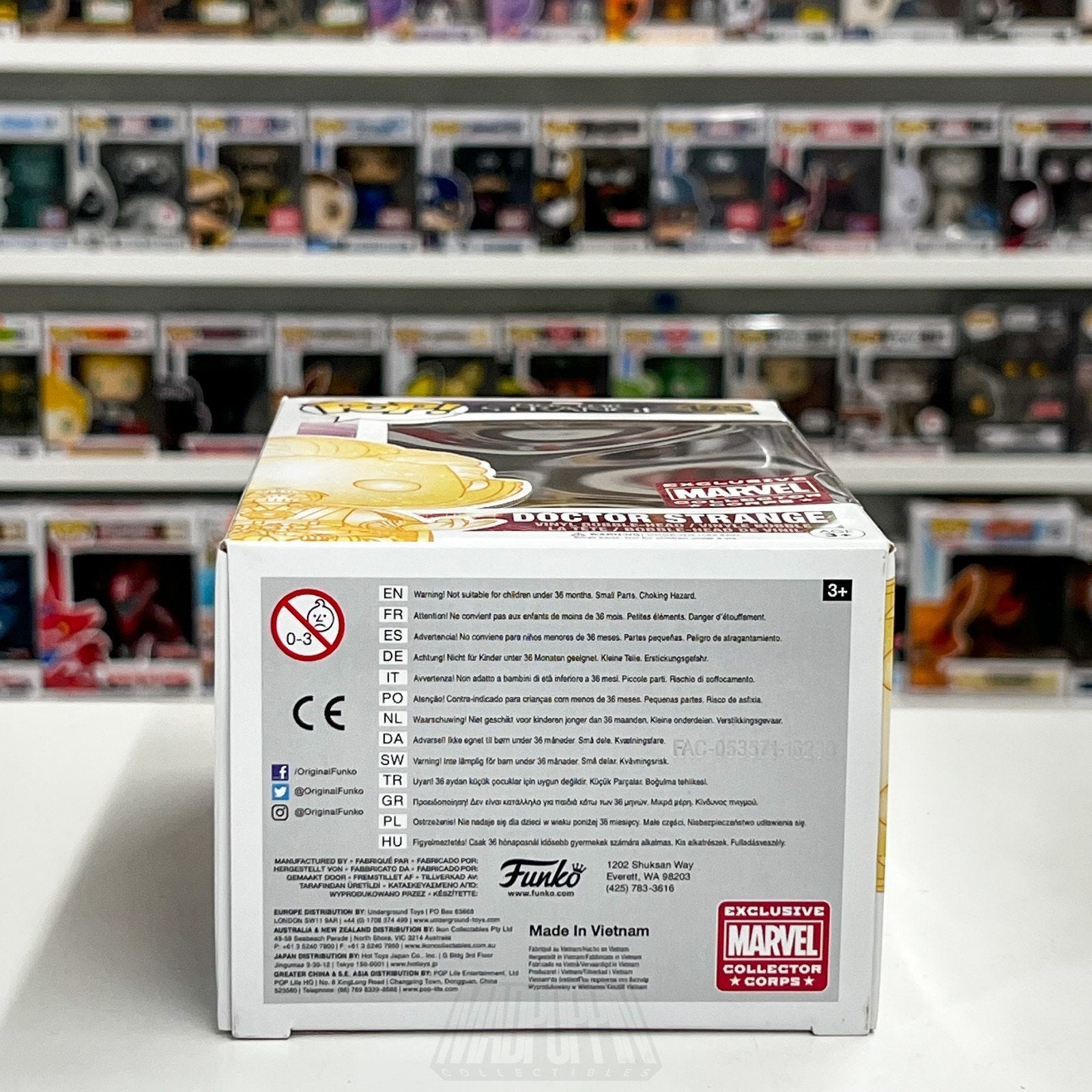 Funko Pop Marvel Collector Corps Doctor Strange Astral Projection 173 Toy Figure