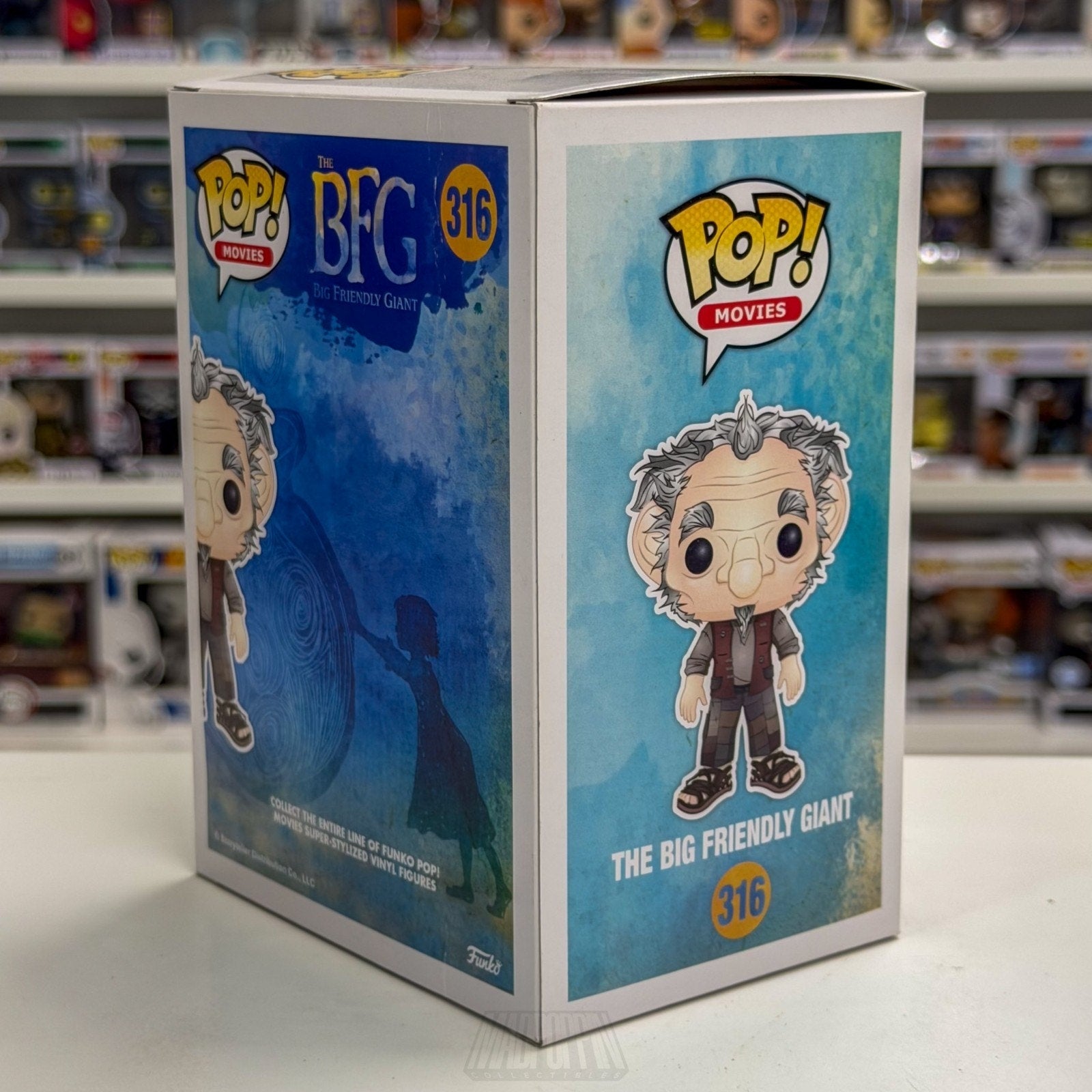 Funko Pop Movies The BFG Big Friendly Giant 316 Fantasy Vaulted Toy Vinyl Figure