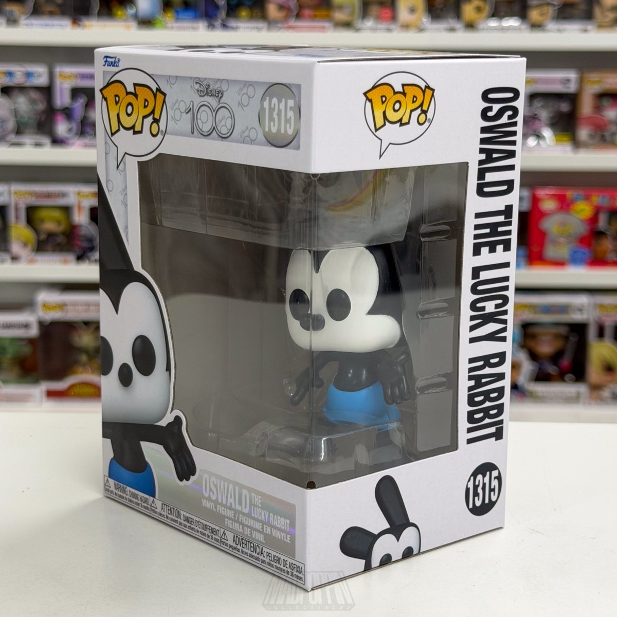 Funko Pop Disney 100 Oswald the Lucky Rabbit 1315 Ozzie Animation Vinyl Figure