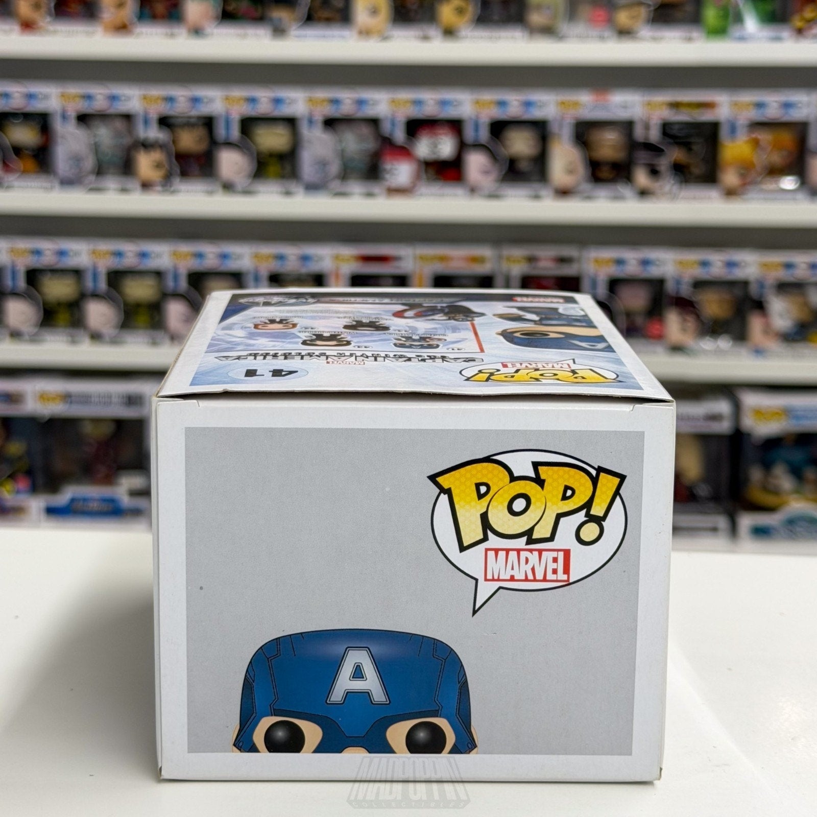 Funko Pop Marvel Captain America Winter Soldier 41 MCU Superhero Vinyl Figure