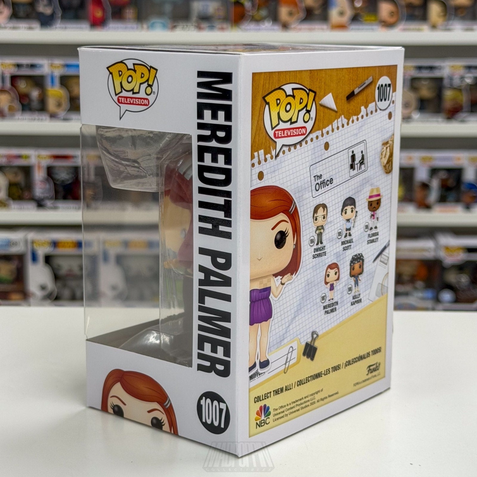 Funko Pop TV The Office Meredith Palmer Casual Friday 1007 Sitcom Vinyl Figure