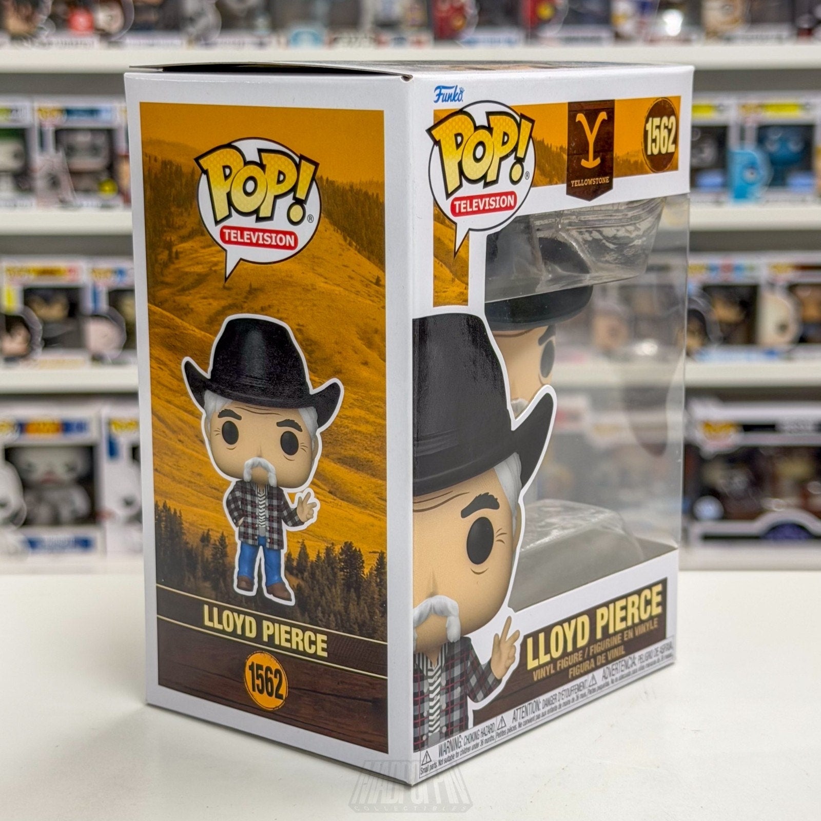 Funko Pop TV Yellowstone Lloyd Pierce 1562 Neo Western Drama Show Vinyl Figure