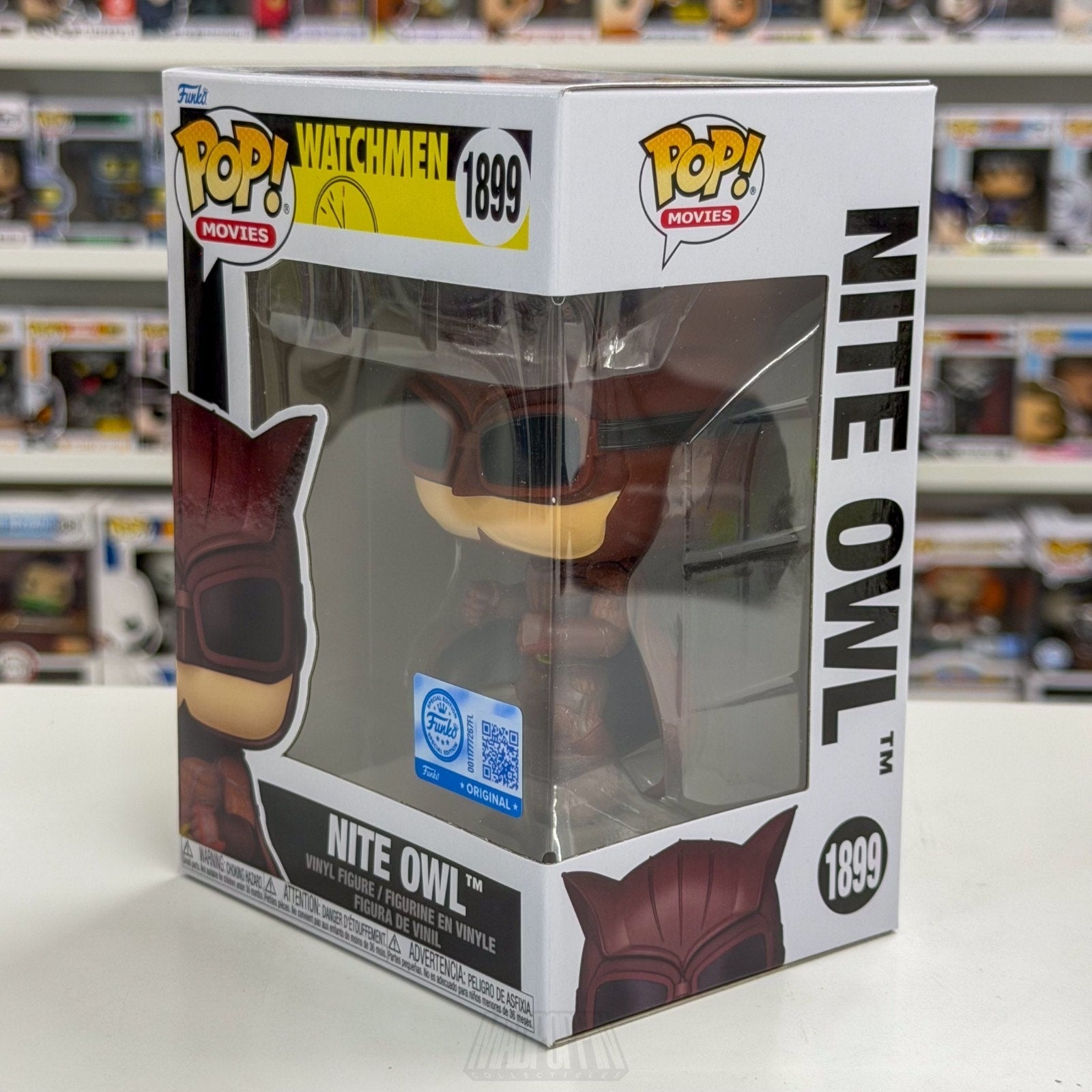 Funko Pop DC Comics Movies Watchmen Nite Owl Exclusive 1899 Toy Vinyl Figure