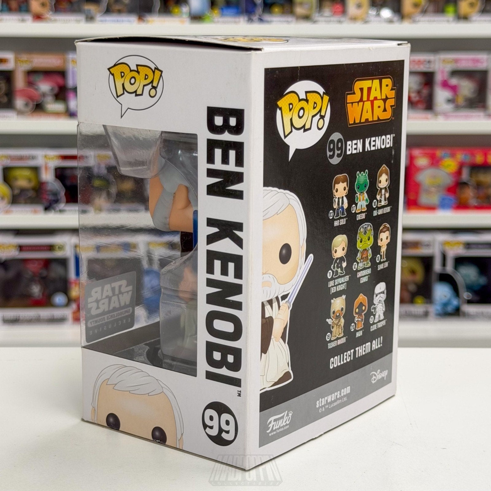 Funko Pop Star Wars Ben Kenobi Smuggler's Bounty 99 Jedi Knight Toy Vinyl Figure