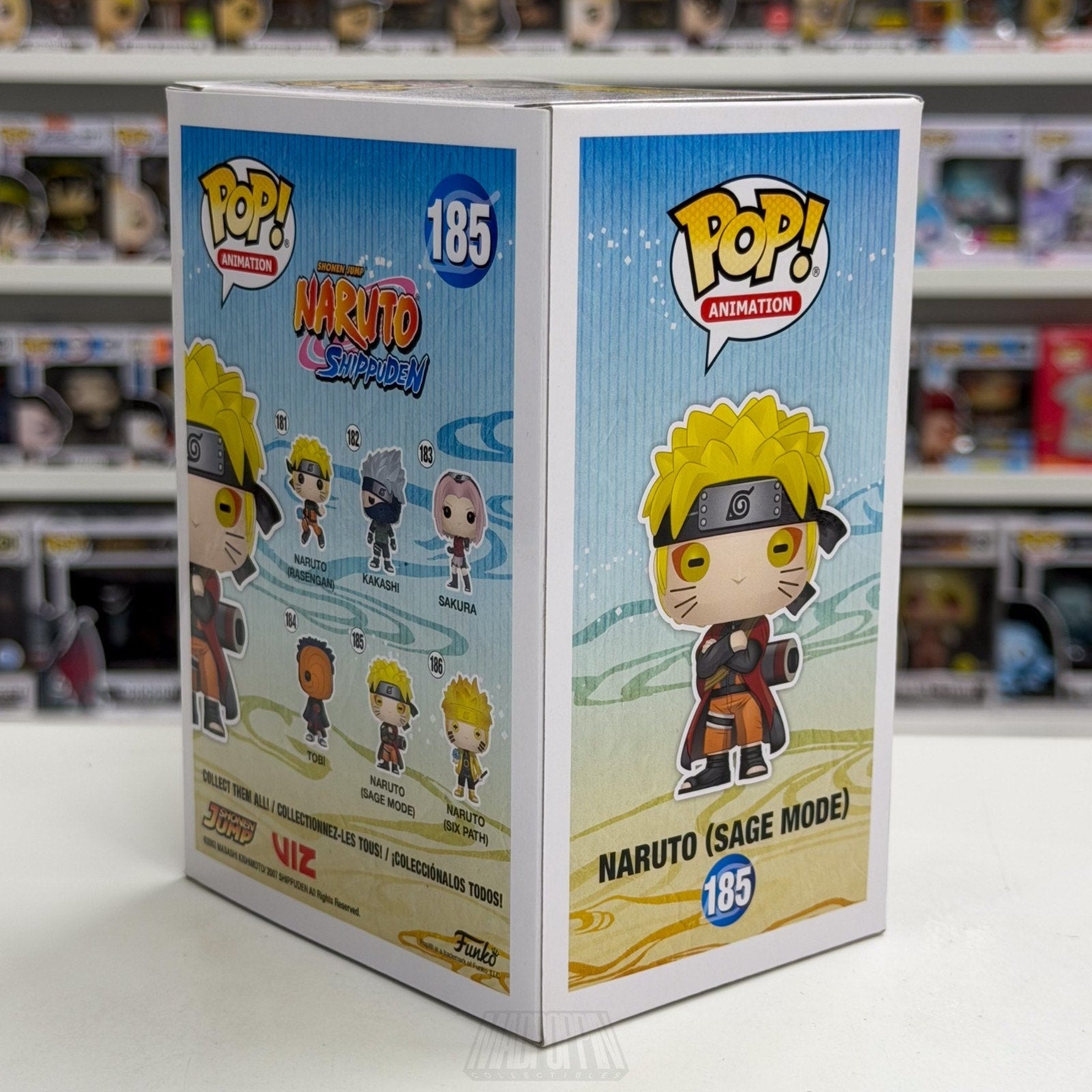 Funko Pop Anime Naruto Sage Mode Special Edition 185 Japan Manga Vinyl Figure