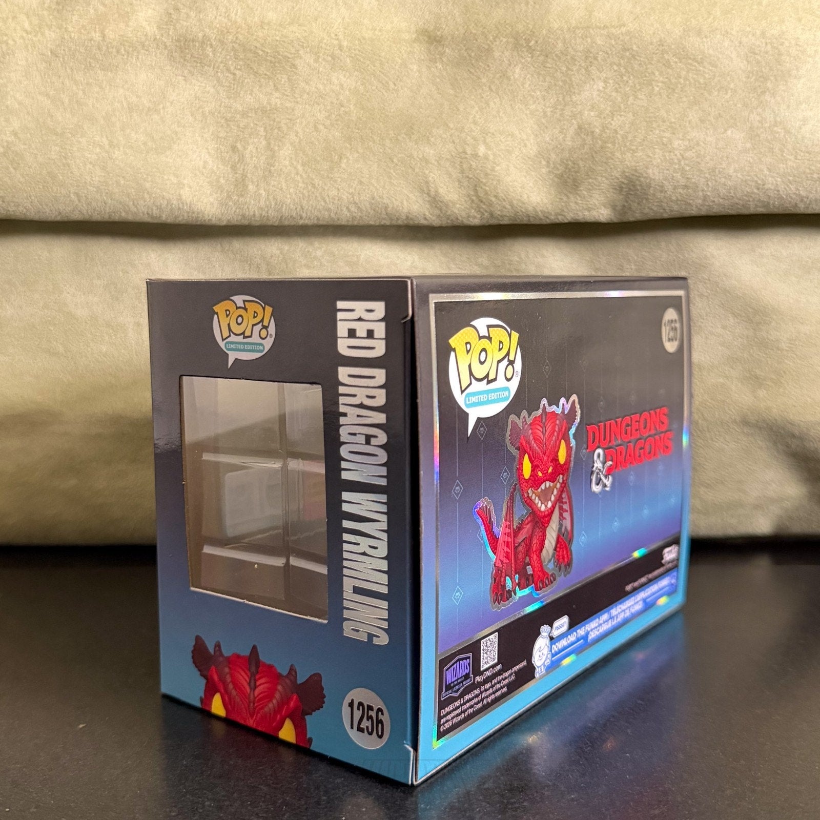 Funko Pop Games Dungeons & Dragons Red Dragon Wyrmling 1256 SDCC 2026 SUPEME Toy