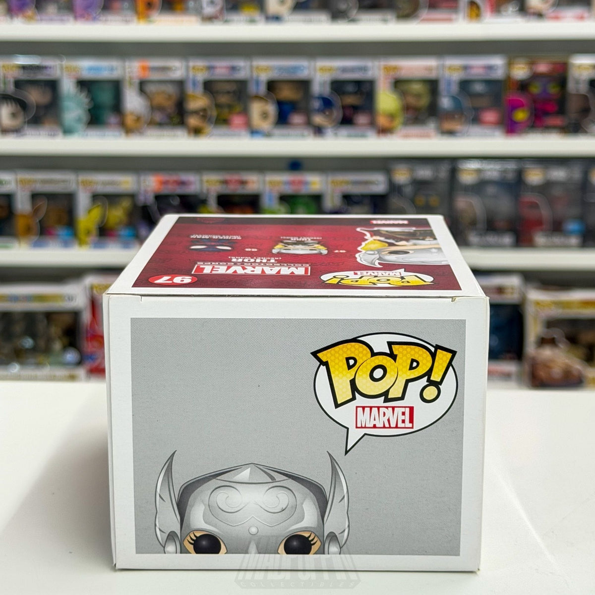 Funko Pop Marvel Collector Corps Lady Thor Jane Foster Secret Wars 97 Toy Figure