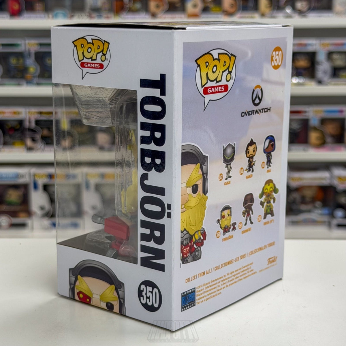 Funko Pop Video Games Overwatch Torbjorn 350 Blizzard Entertainment Vinyl Figure