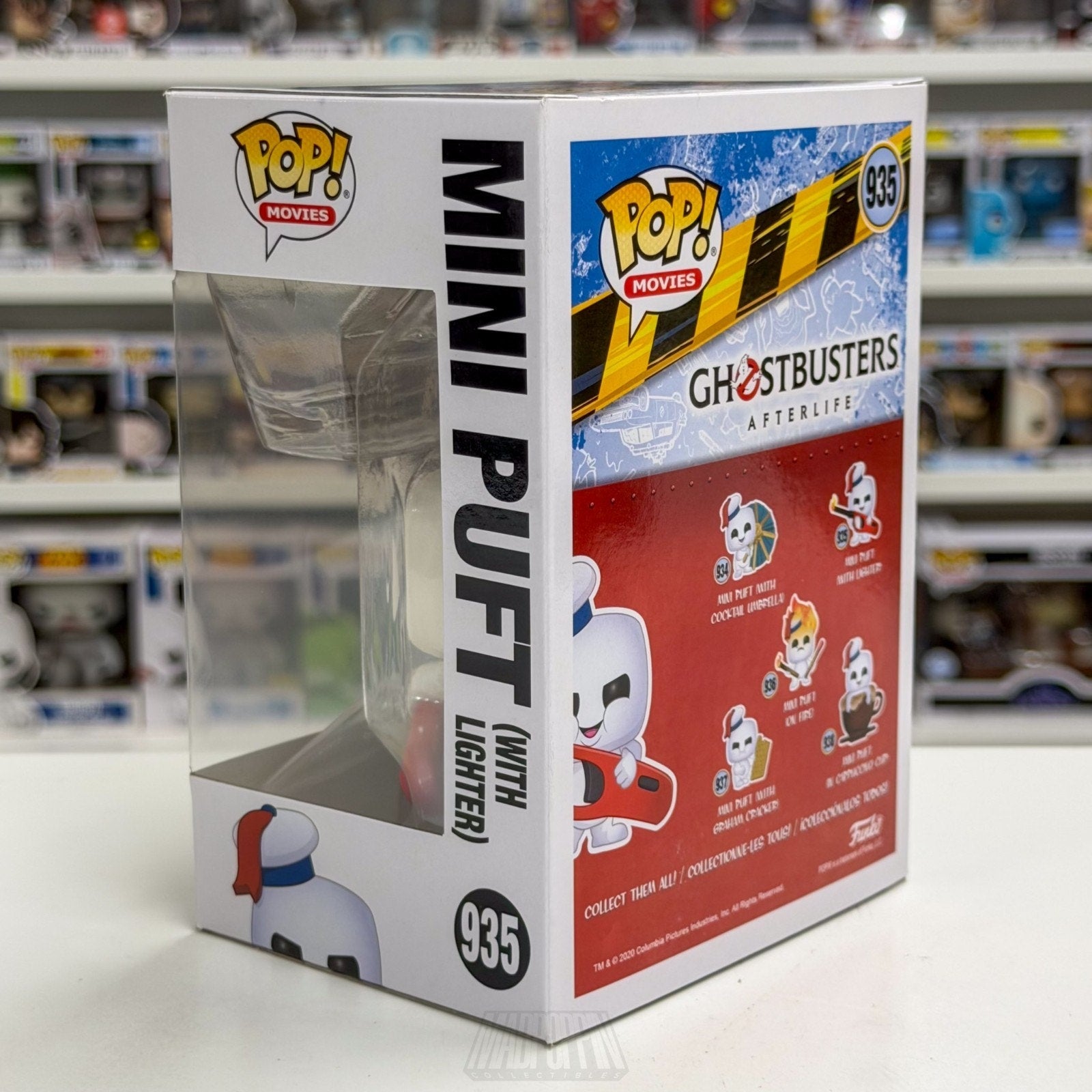 Funko Pop Movies Ghostbusters Afterlife Mini Puft w/Lighter 935 Toy Vinyl Figure