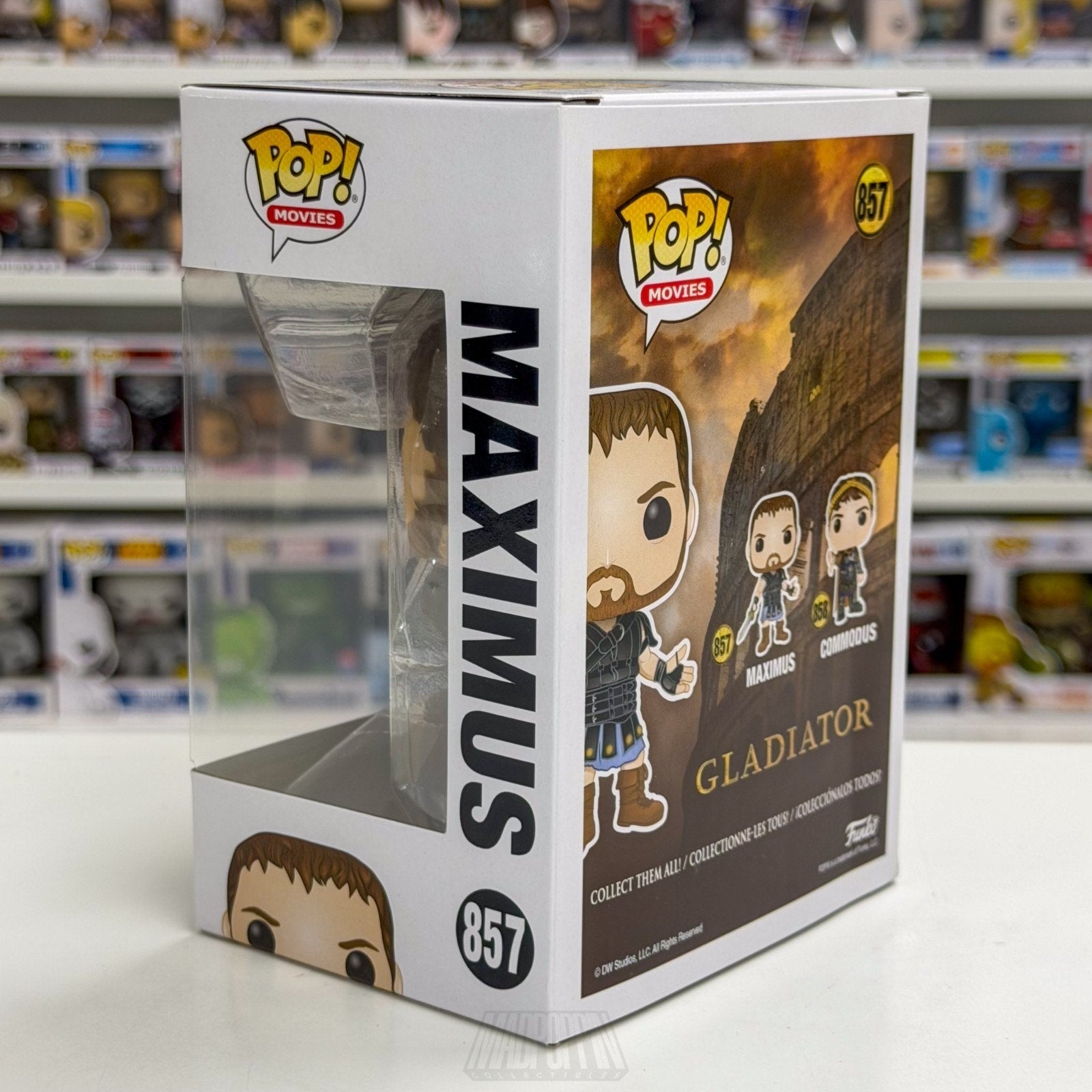 Funko Pop Movies Gladiator Maximus w/Sword 857 Vinyl Figure