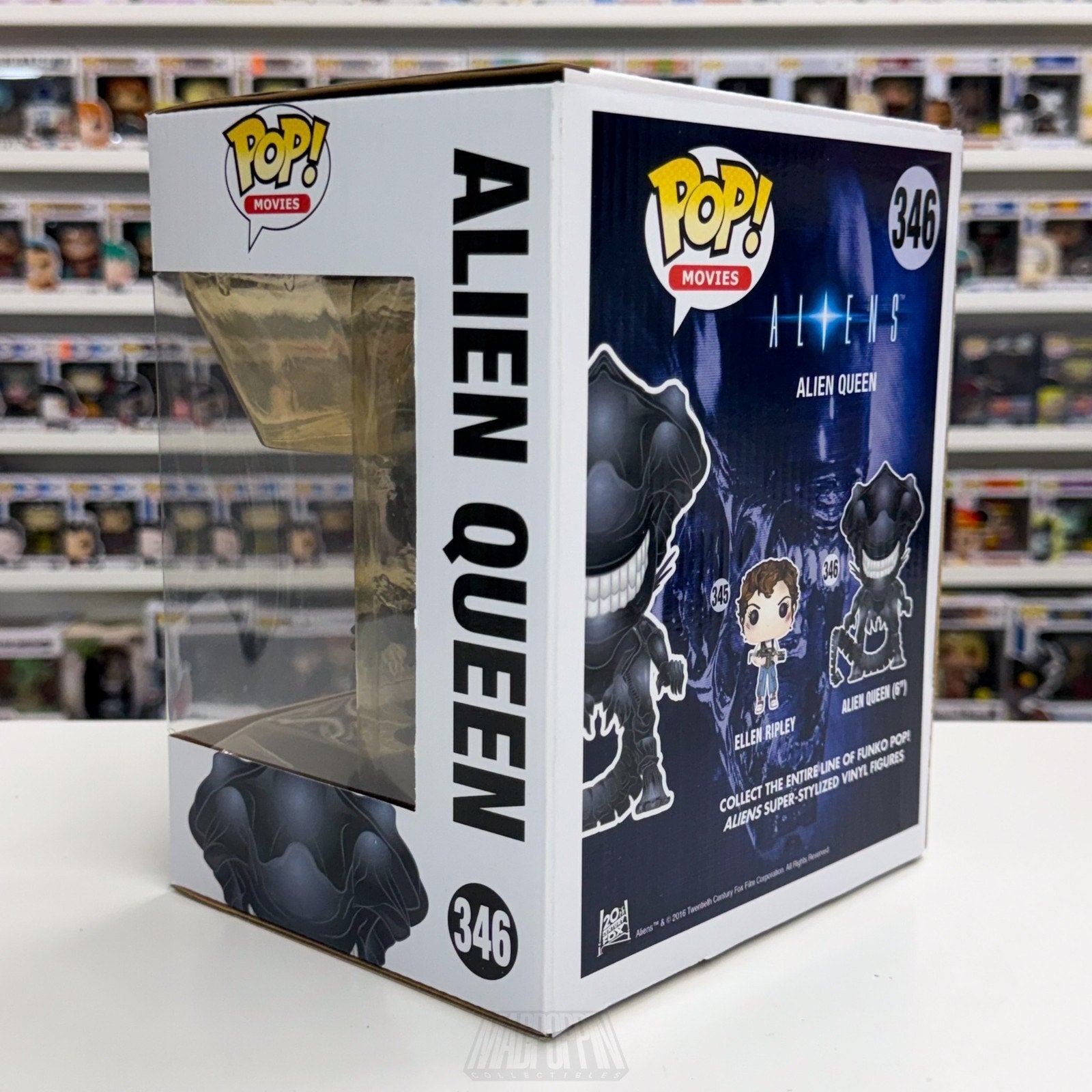Funko Pop Movies Alien Queen 346 Xenomorph Sci-Fi Horror Toy 6" Vinyl Figure