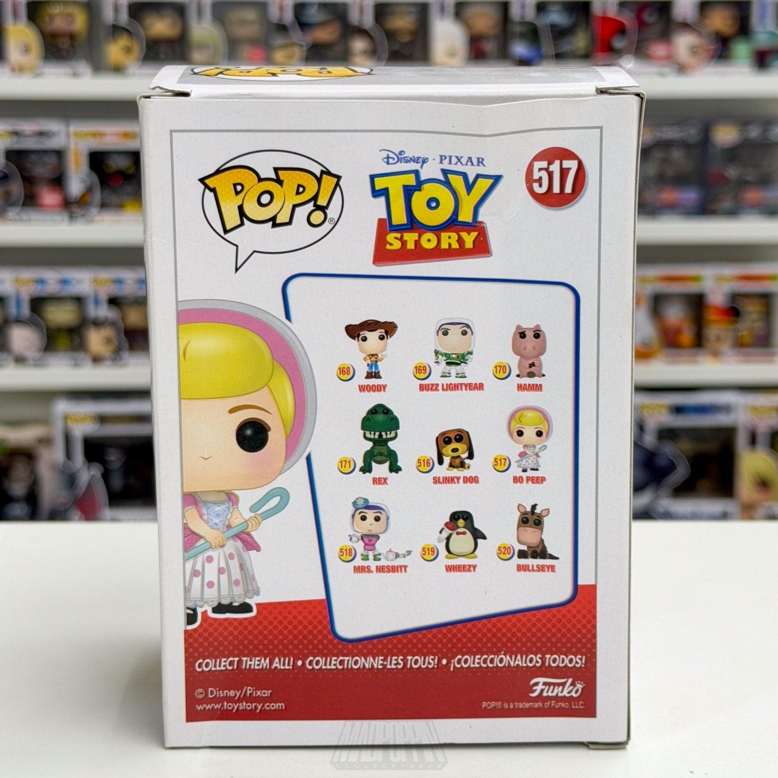 Funko Pop Disney Pixar Toy Story Bo Peep 517 Woodys Girlfriend Vinyl Figure
