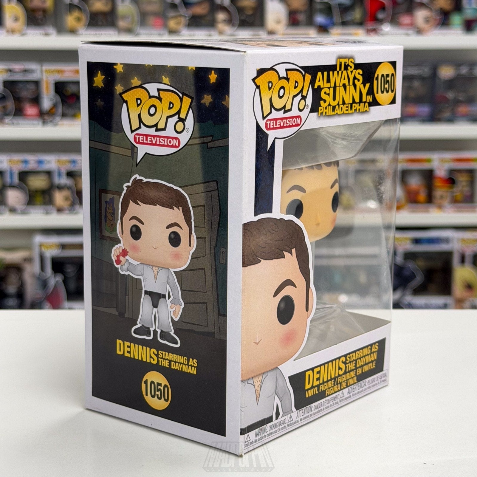 Funko Pop TV It's Always Sunny Philadelphia Dennis as Dayman 1050 Vinyl Figure