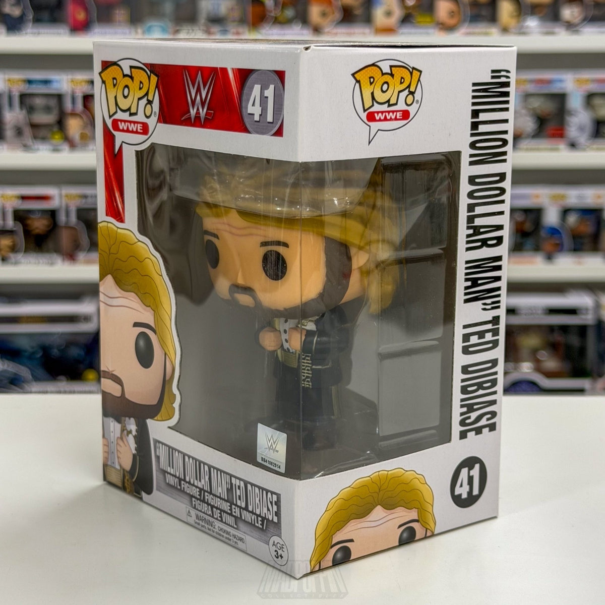 Funko Pop WWE Million Dollar Man Ted DiBiase 41 WWF Wrestling Toy Vinyl Figure