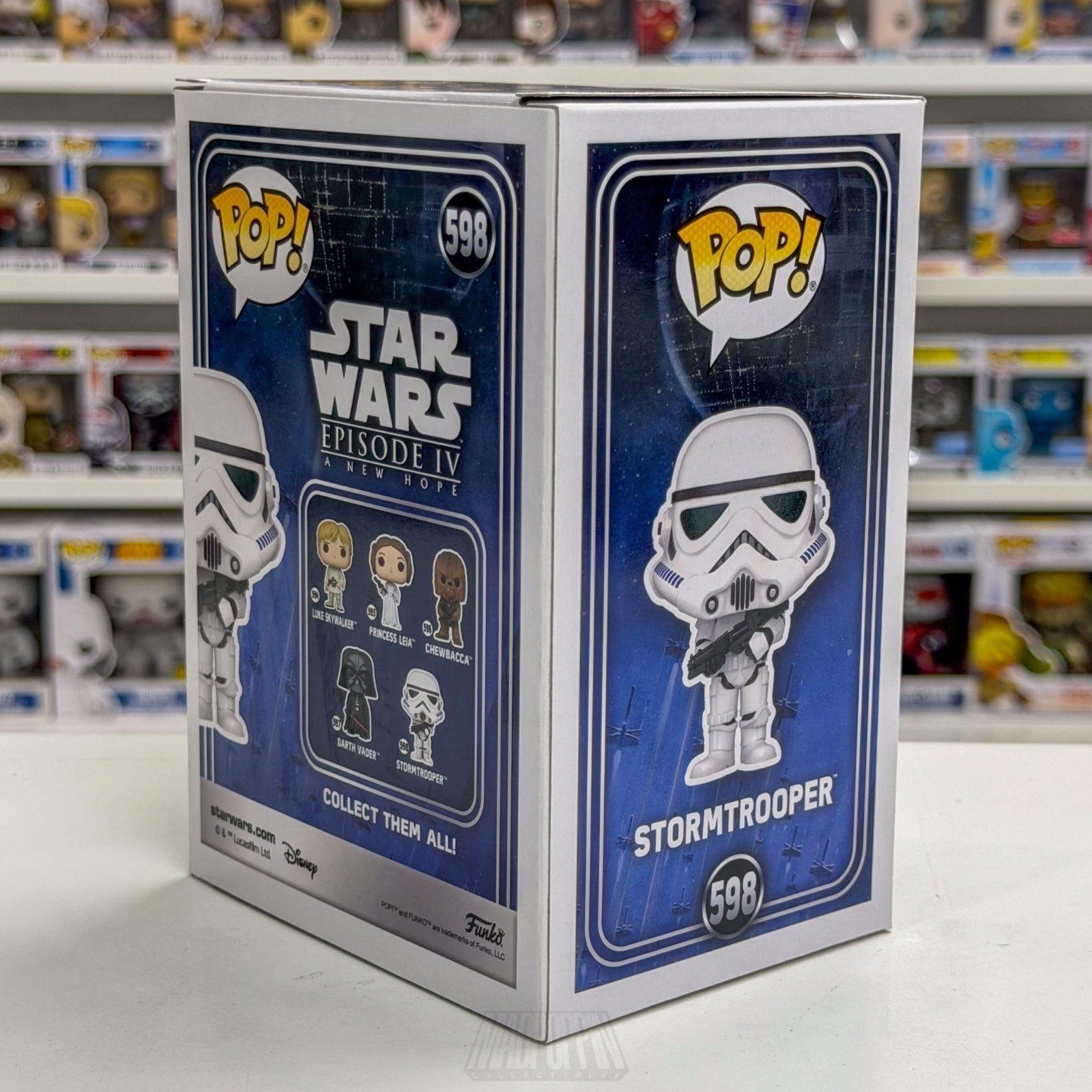 Funko Pop Star Wars Episode IV A New Hope Stormtrooper 598 Toy Vinyl Figure