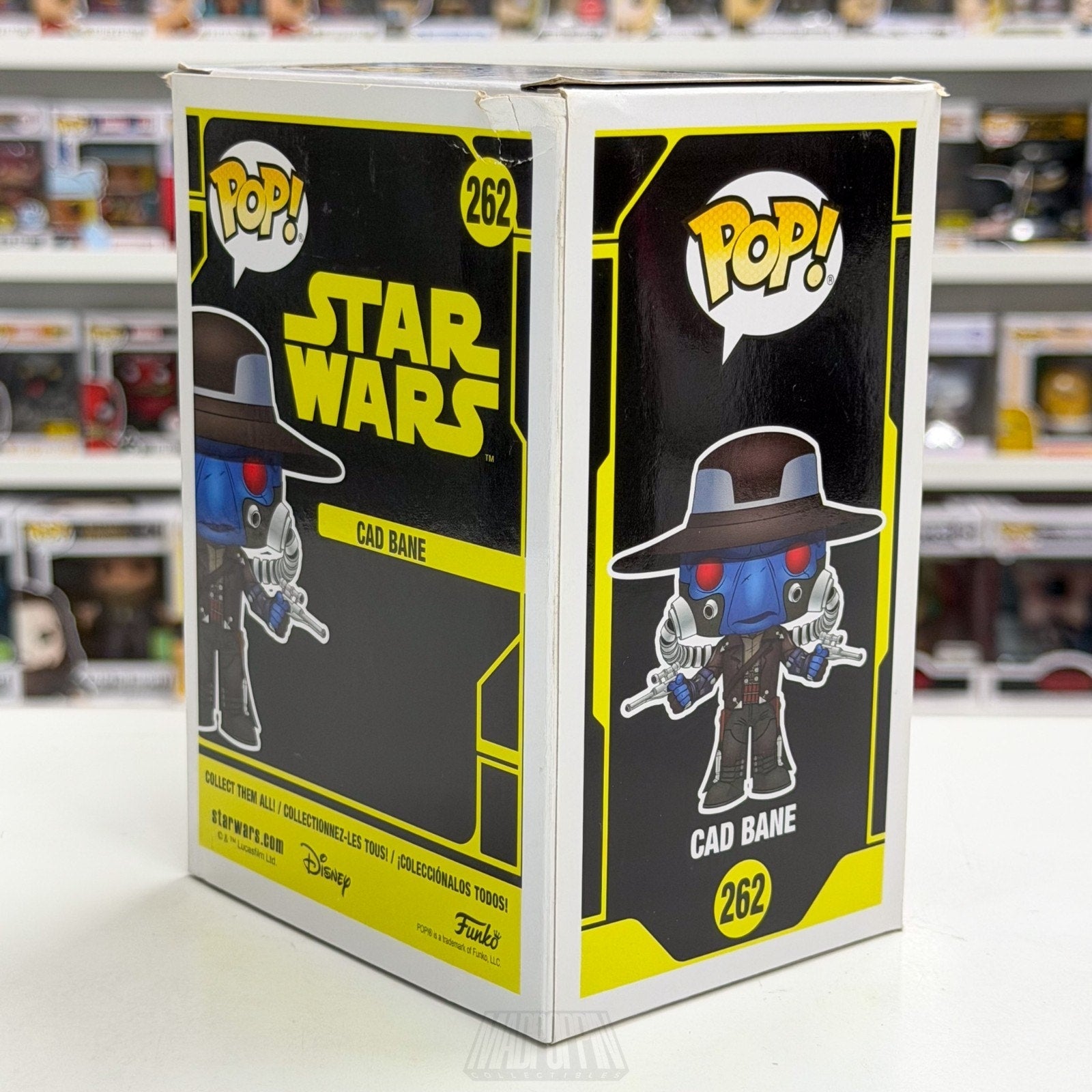 Funko Pop Star Wars Cad Bane SDCC Summer Con 262 Bounty Hunter Toy Vinyl Figure