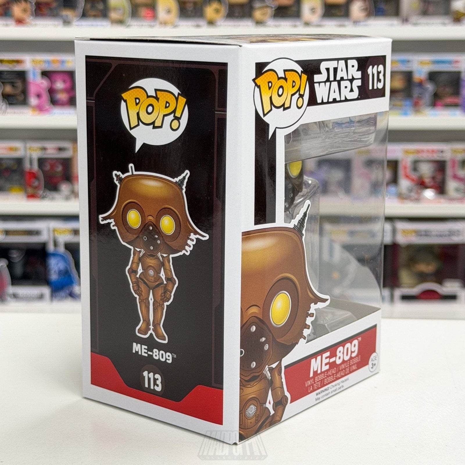 Funko Pop Star Wars The Force Awakens ME-809 113 Protocol Droid Toy Vinyl Figure
