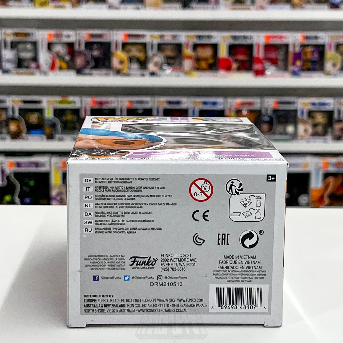 Funko Pop Rocks BTS Dynamite RM 218 Rap Monster Boy Band Korean K-Pop Toy Figure