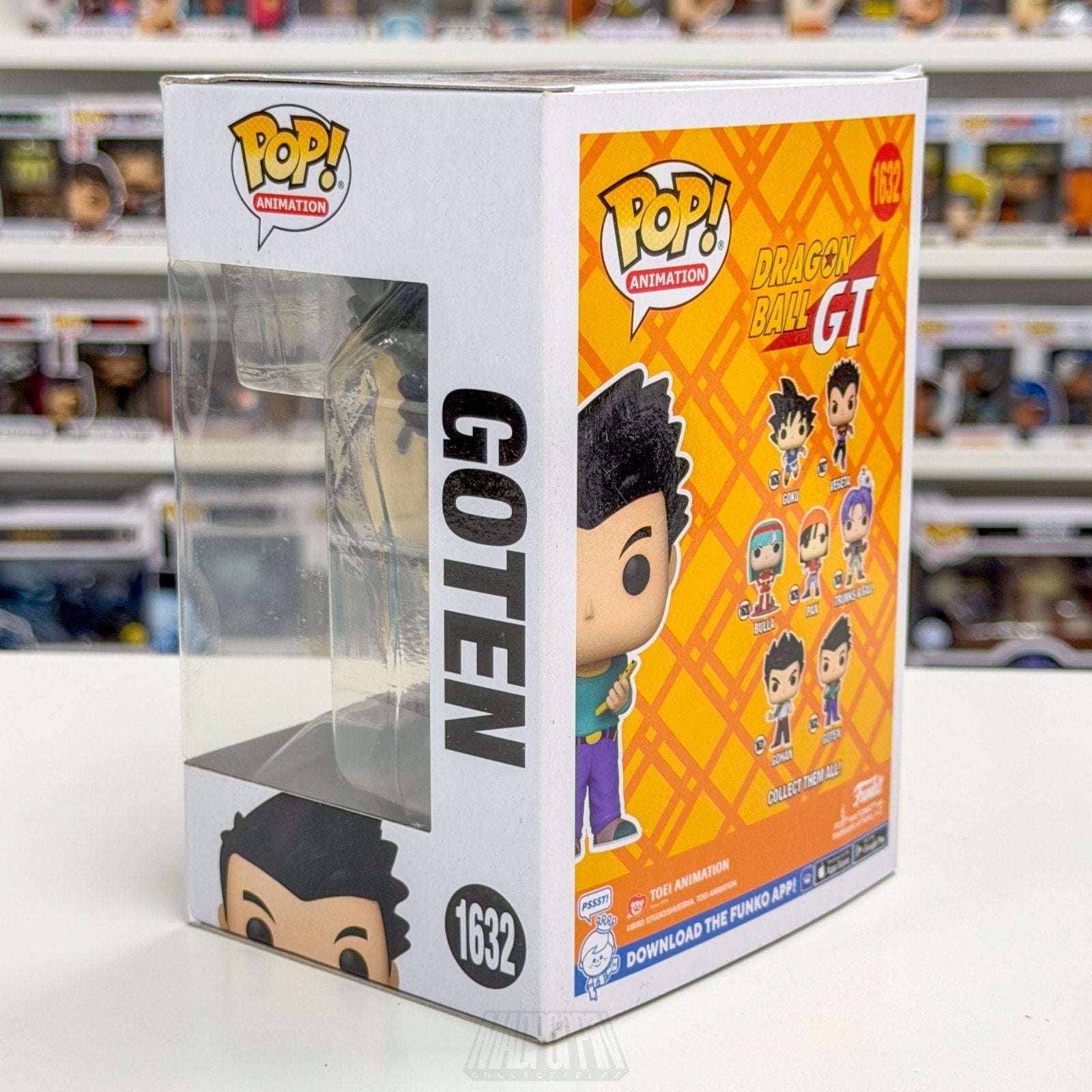 Funko Pop Anime Dragon Ball GT Goten 1632 Goku Son Japanese Manga Vinyl Figure