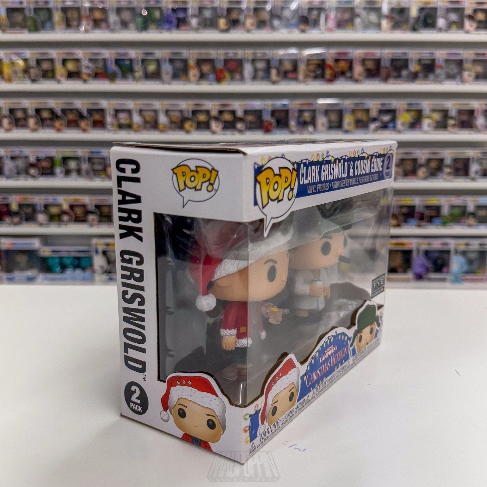 Funko Pop National Lampoons Christmas Vacation Clark Griswold Cousin & Eddie FYE