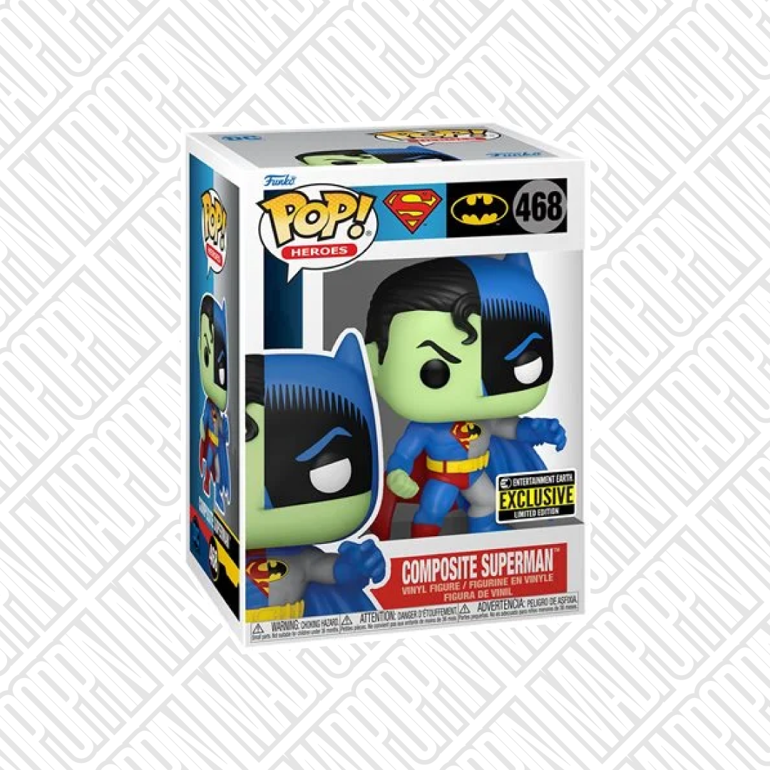 Funko Pop DC Super Heroes Composite Superman Entertainment Earth #468